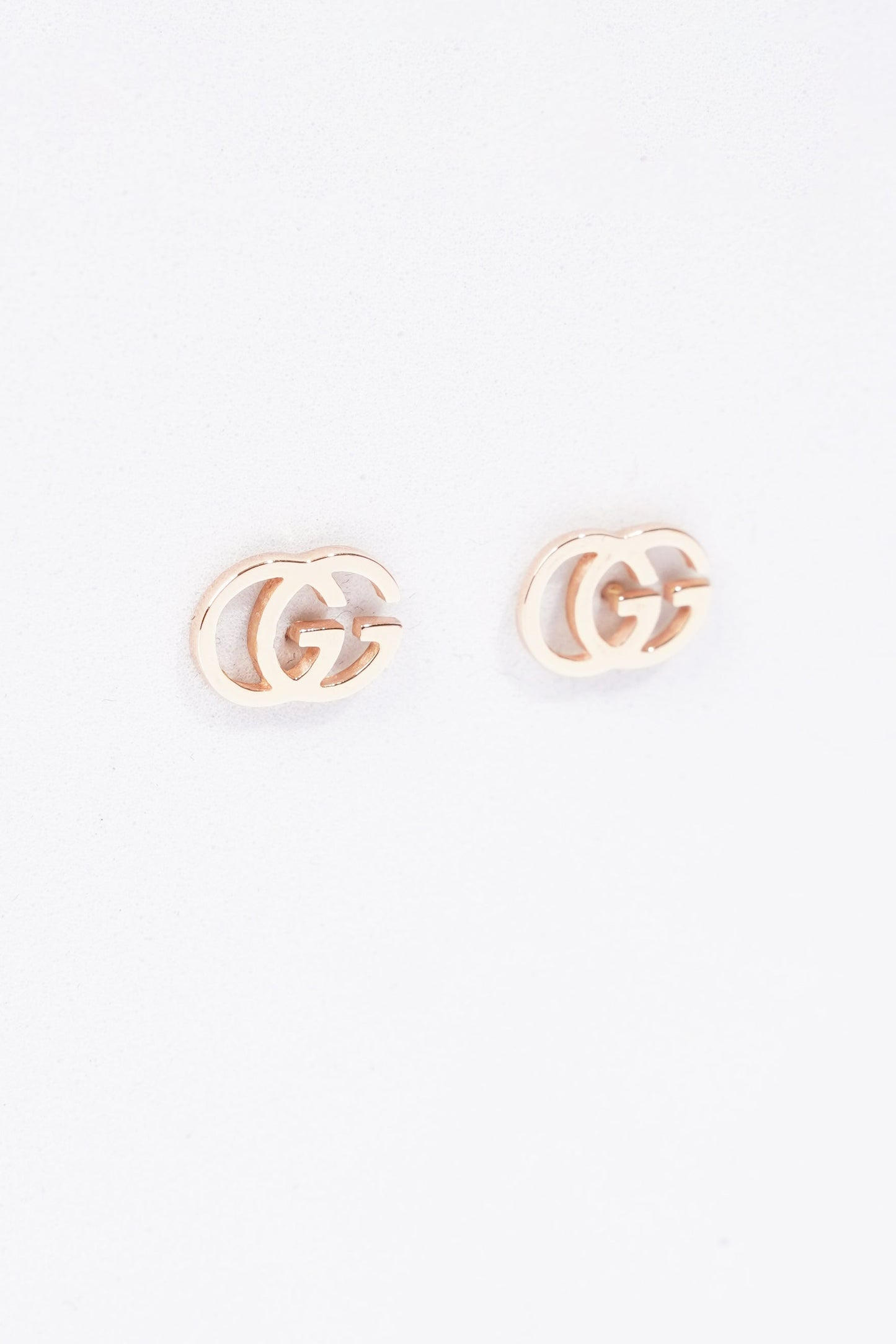 Gucci GG Running Stud Earrings 18K Gold
