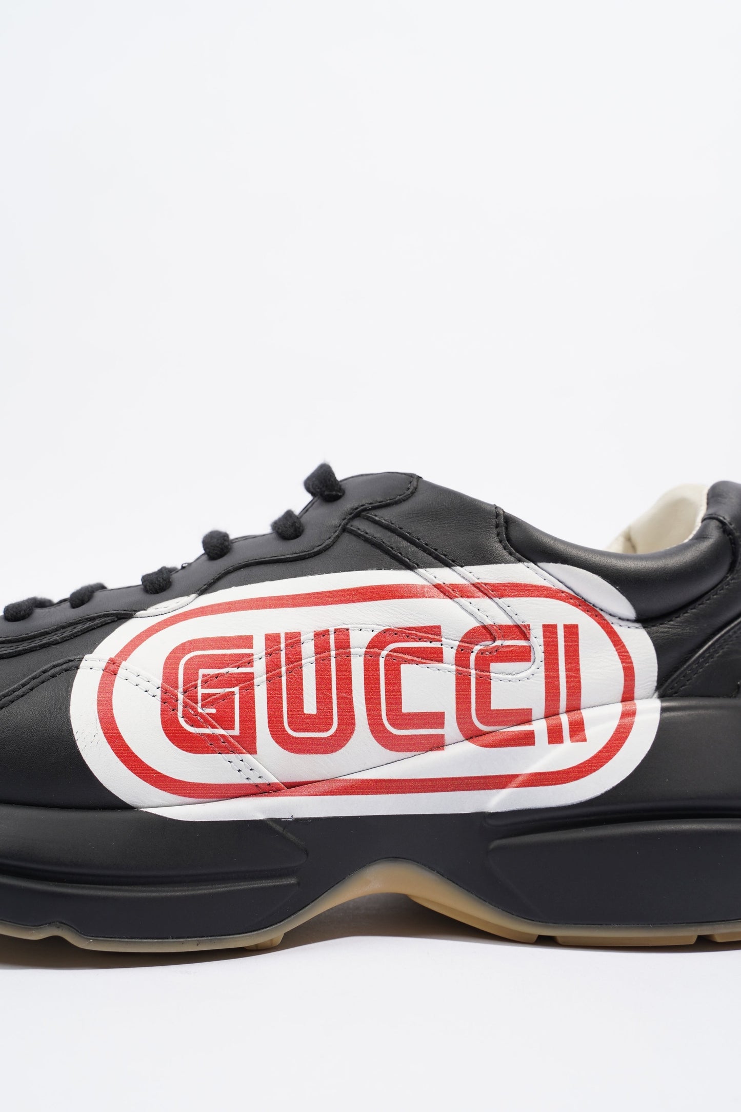 Gucci Mens Rhyton SEGA Black / White / Red EU 43 / UK 9