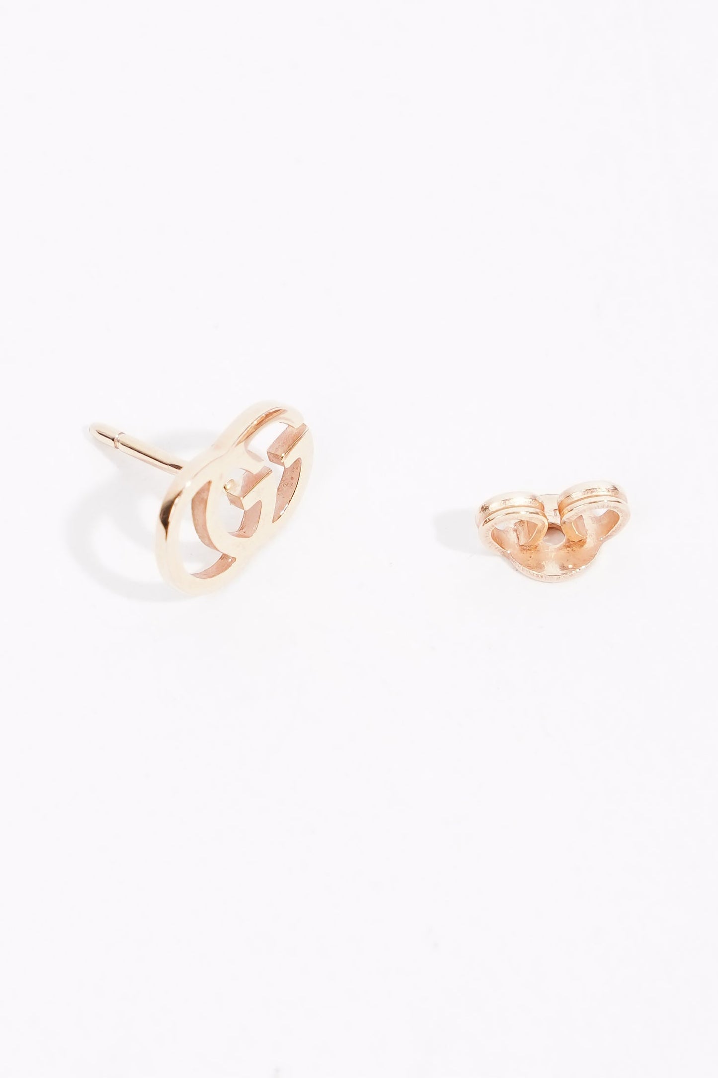 Gucci GG Running Stud Earrings 18K Gold