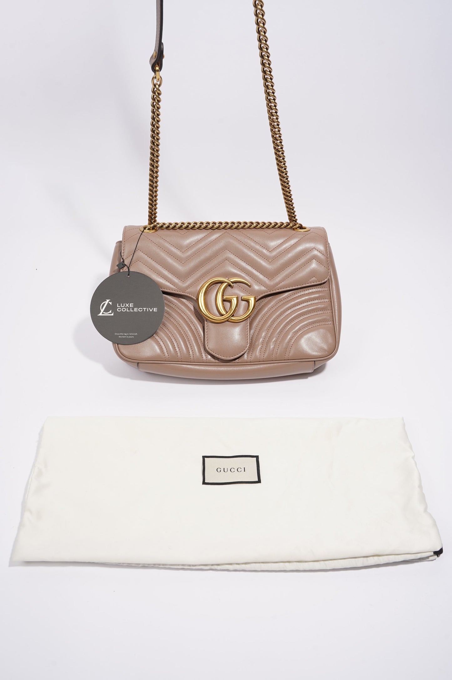 Gucci Marmont GG Bag Dusk Leather Medium