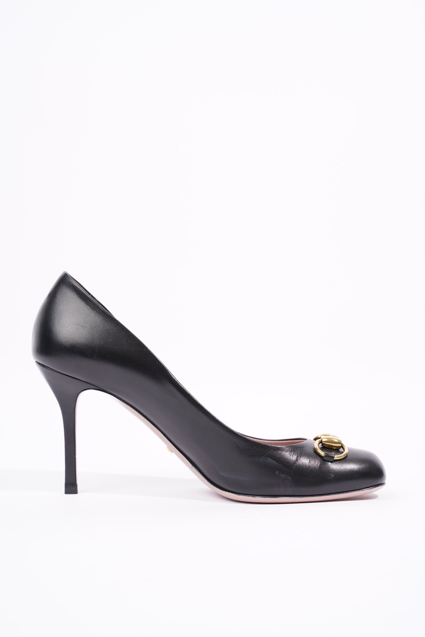 Gucci Womens Horsebit Pump Black / Gold EU 40.5 / UK 7.5