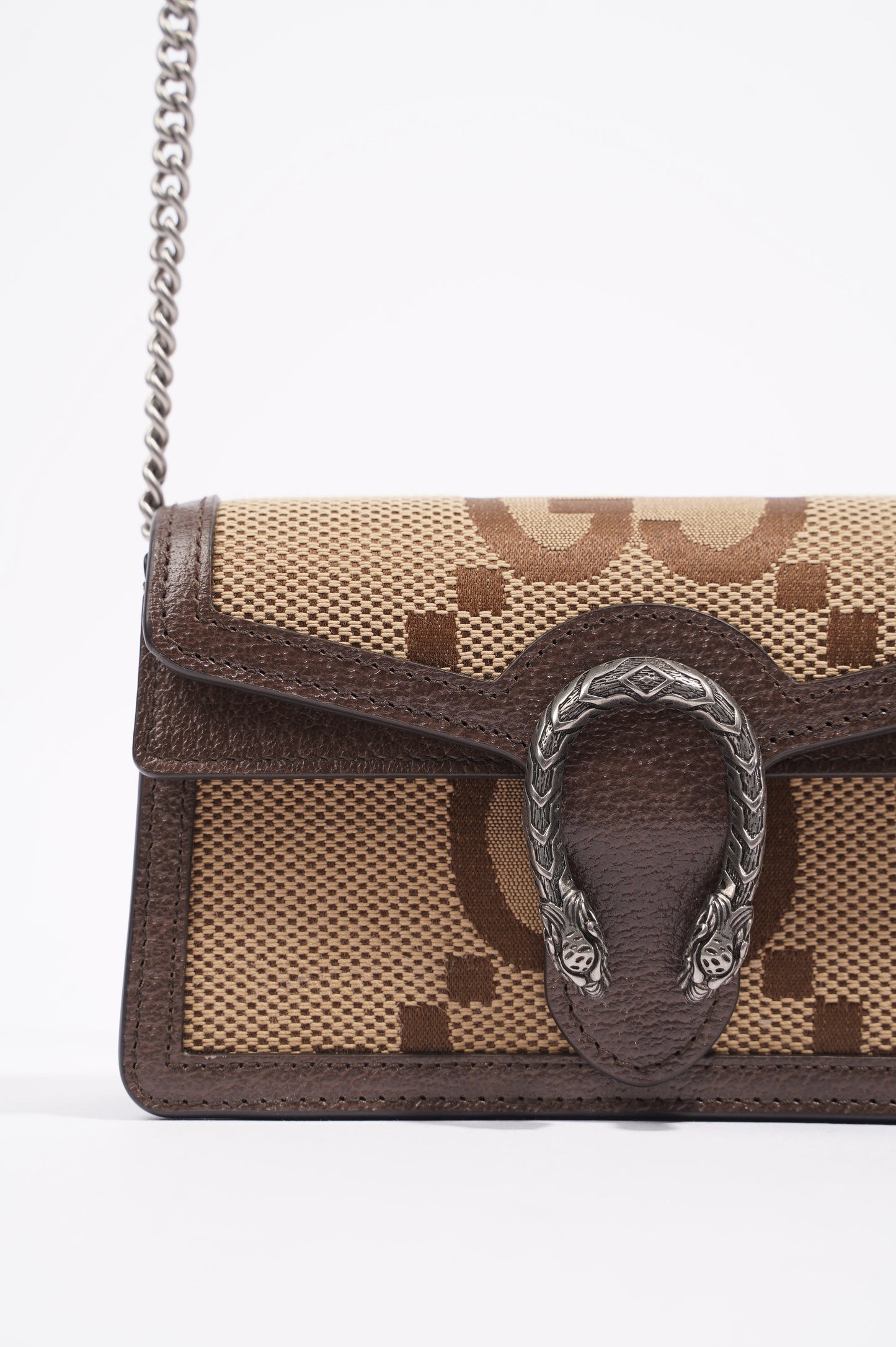 Gucci Womens Dionysus Beige / Brown Super Mini