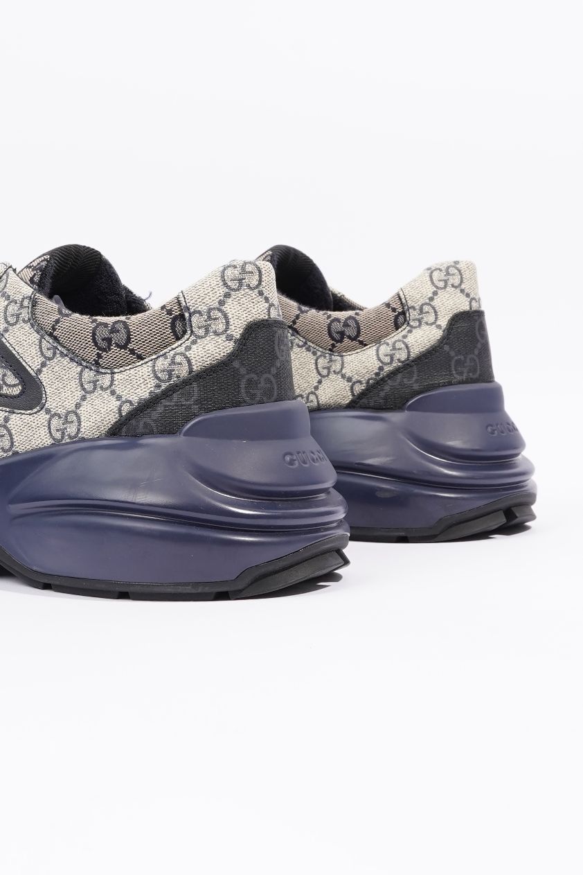 Gucci Mens Rhyton Supreme / Navy EU 43 / UK 9