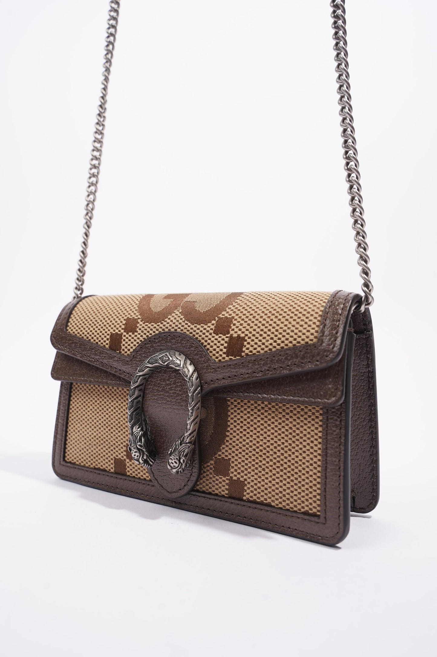 Gucci Womens Dionysus Beige / Brown Super Mini