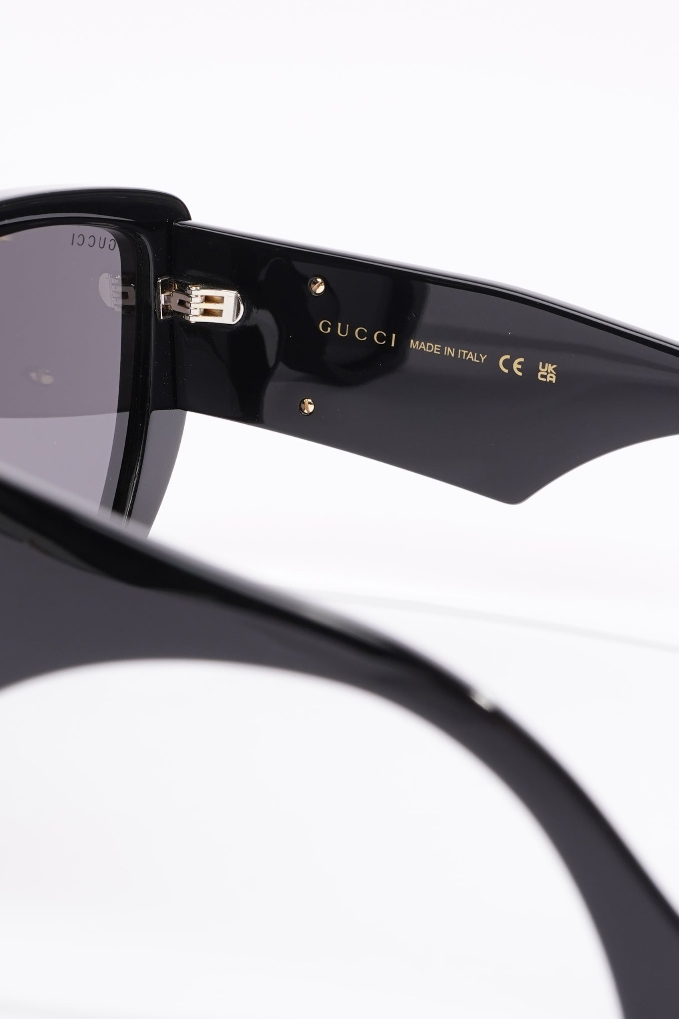 Gucci GG0956S Sunglasses Black / Gold 145