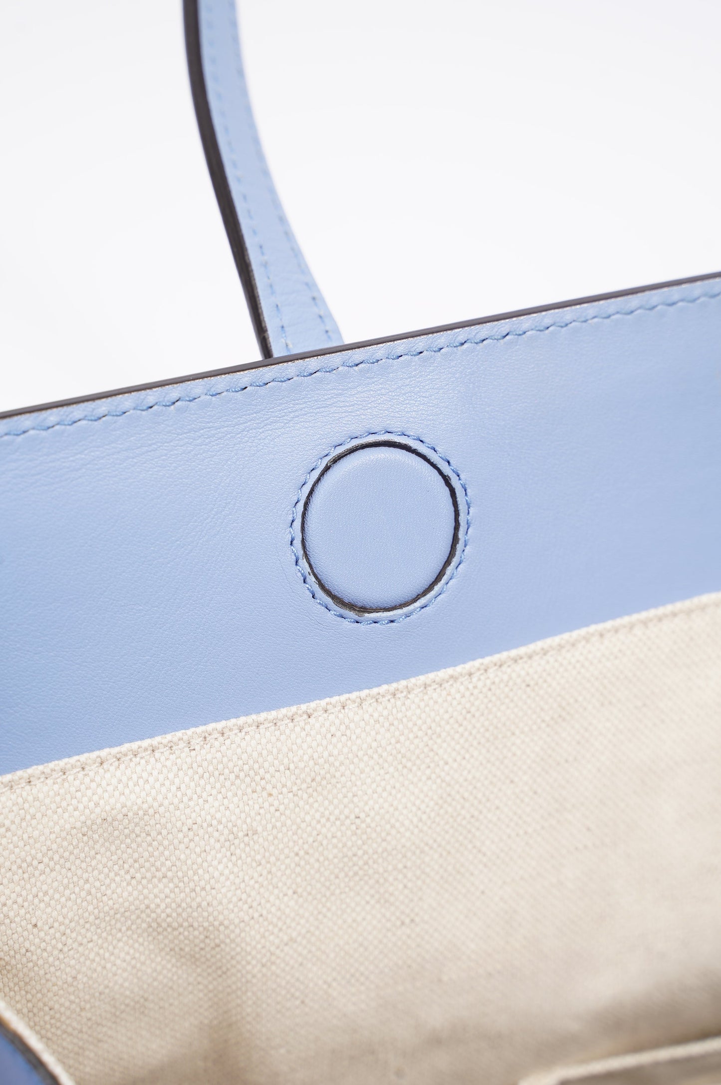Gucci Womens Ribbon Tote Bag Blue
