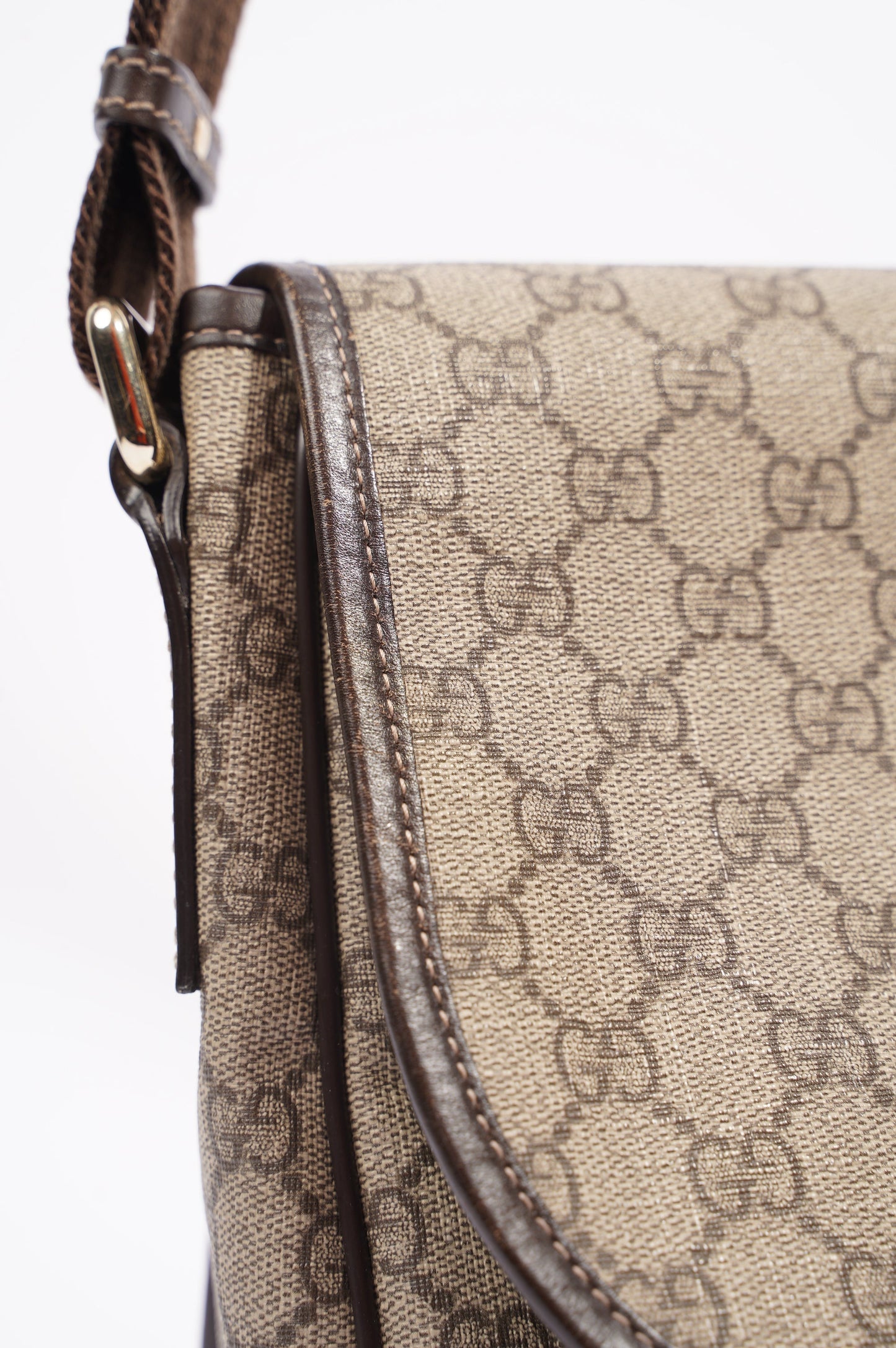 Gucci Womens Messenger Bag Supreme / Brown