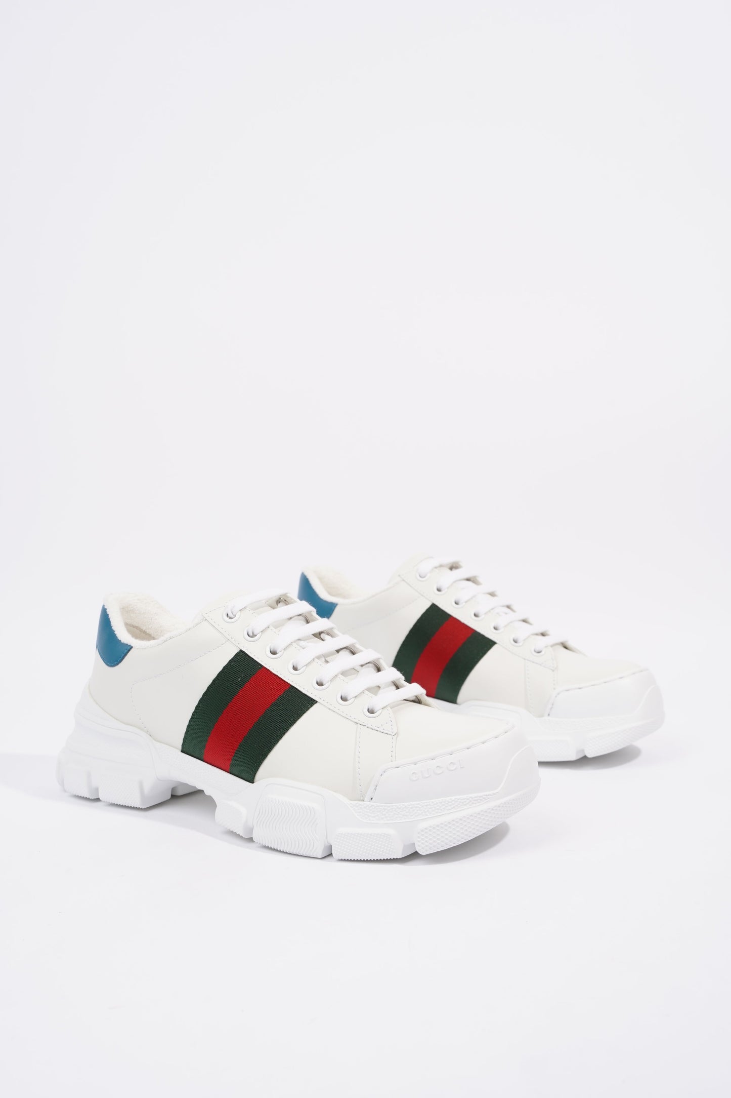 Gucci Womens Nathan White EU 38.5 / UK 5.5