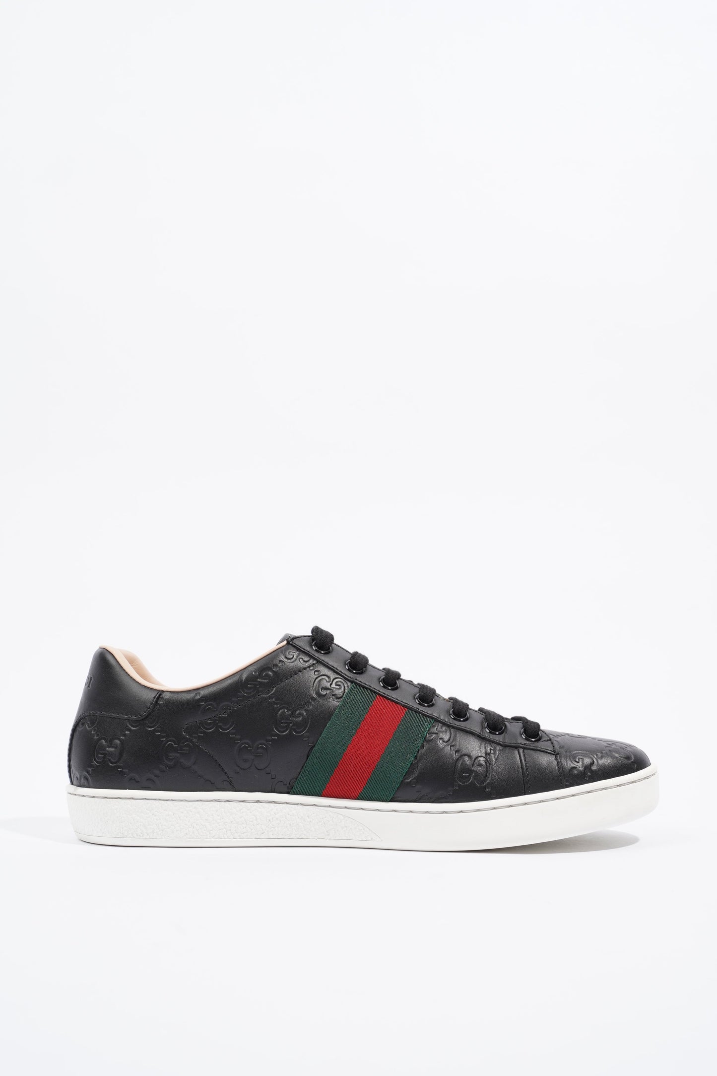 Gucci Ace Black Guccissima EU 39 / UK 6
