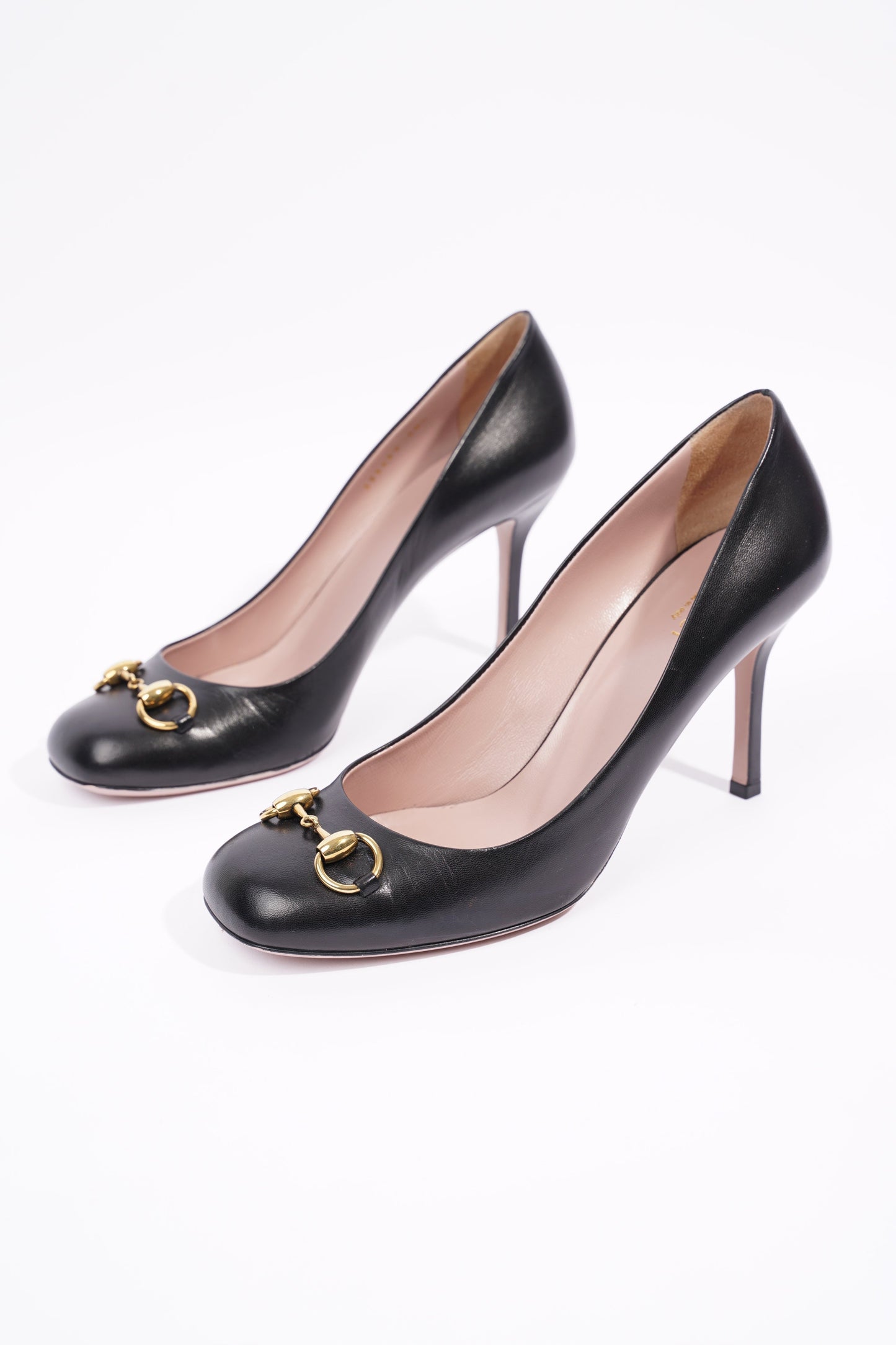 Gucci Womens Horsebit Pump Black / Gold EU 40.5 / UK 7.5