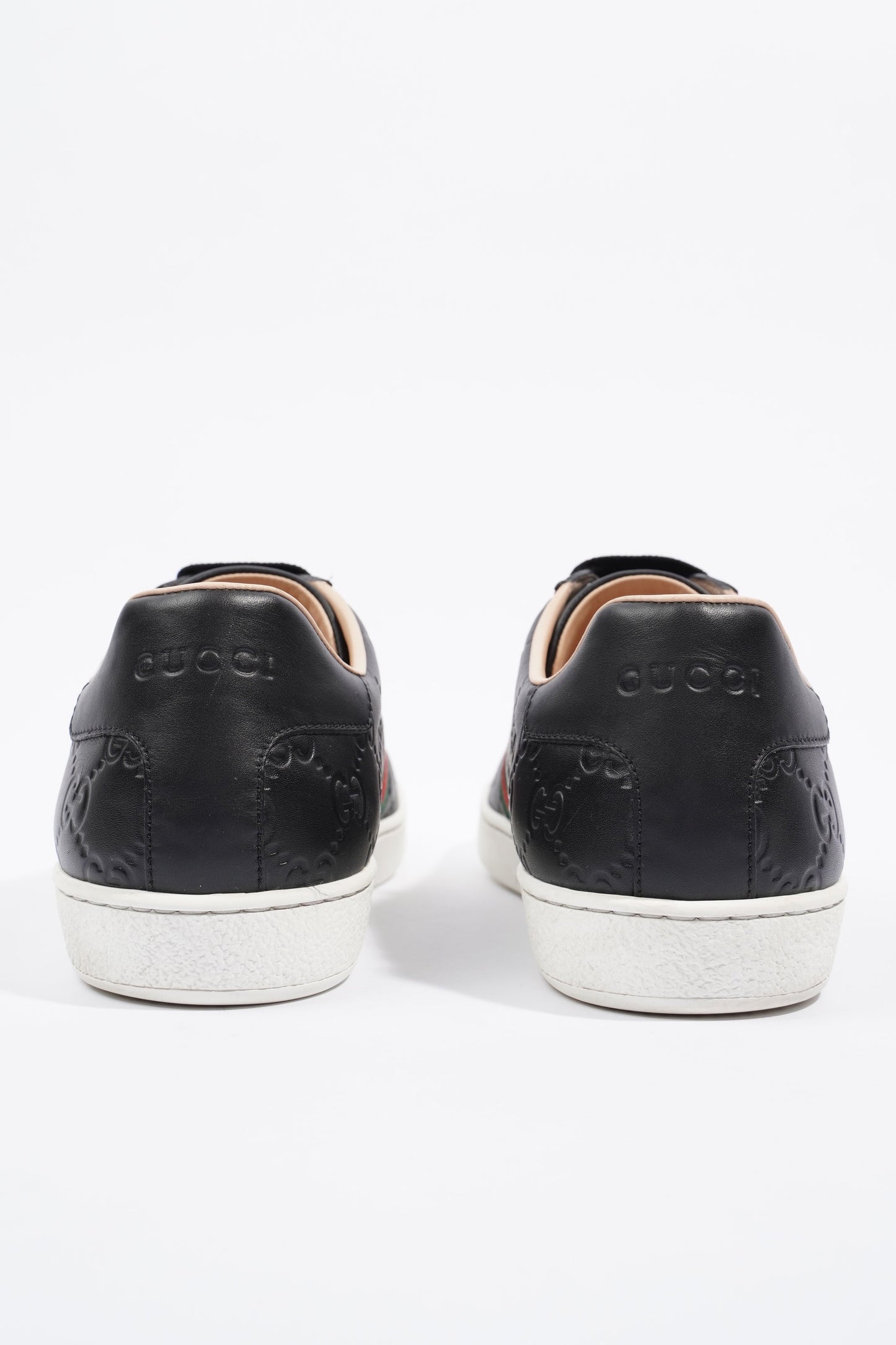 Gucci Ace Black Guccissima EU 39 / UK 6