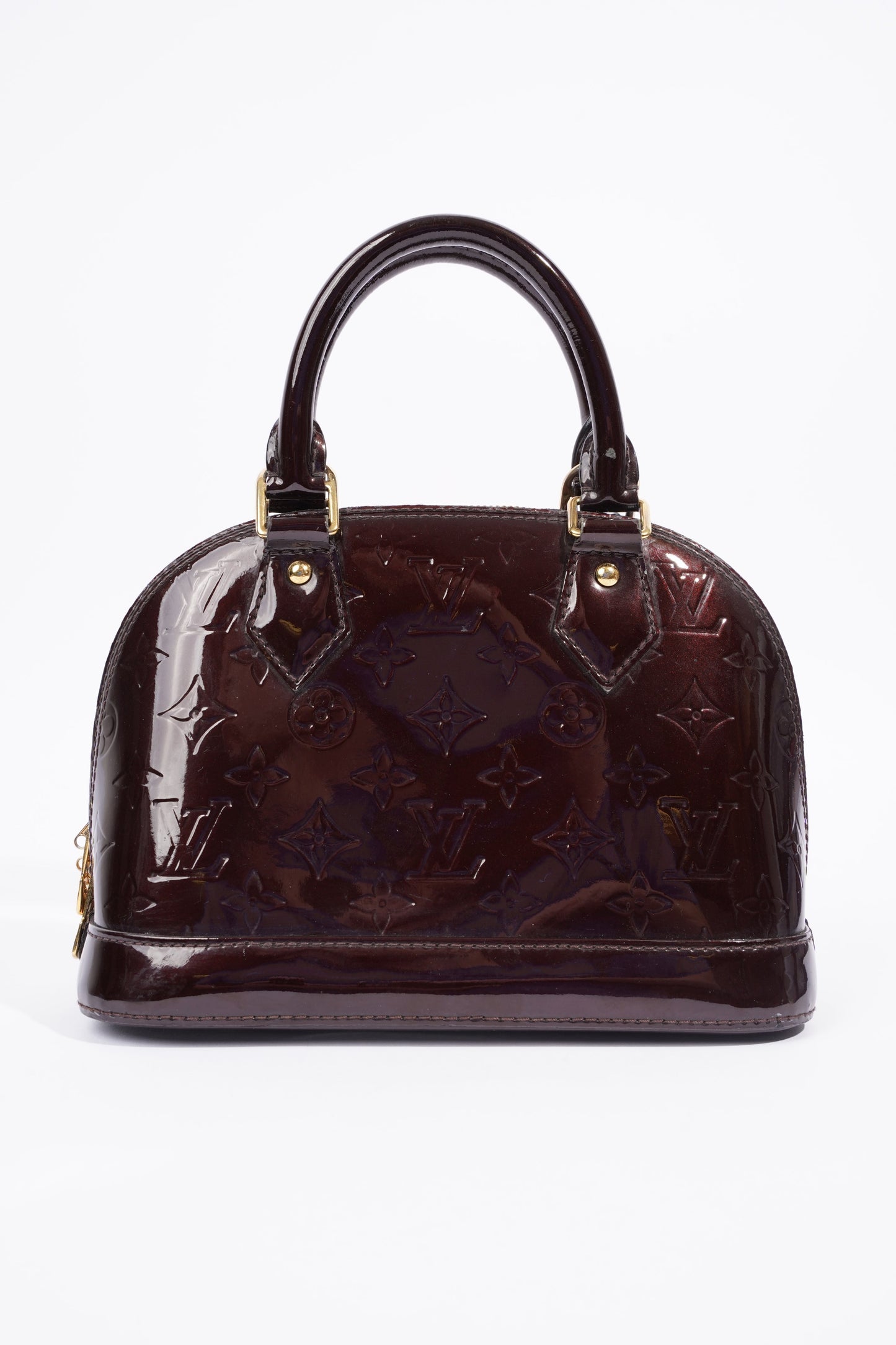 Louis Vuitton Alma Bag Amarant Vernis BB