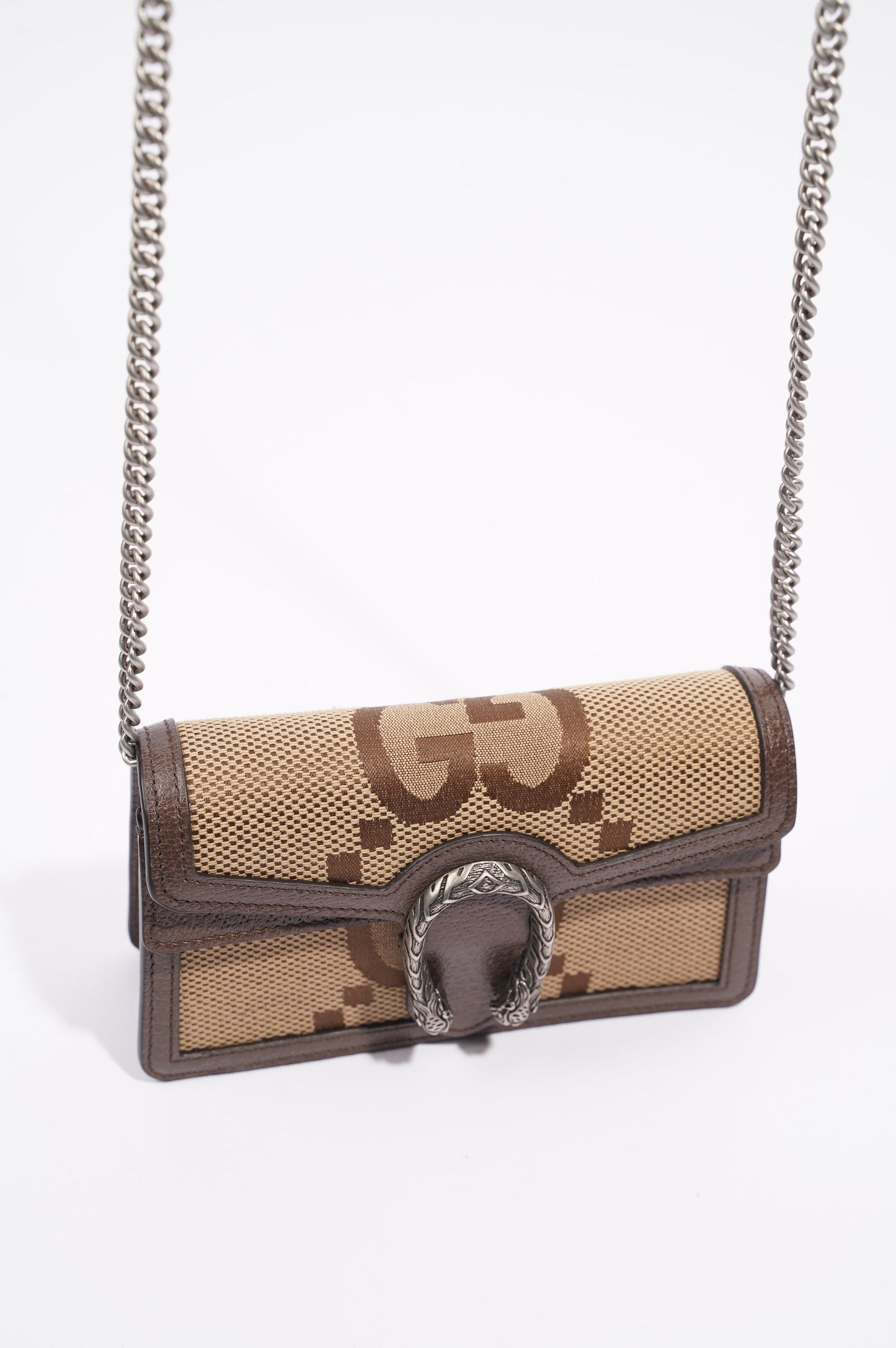 Gucci Womens Dionysus Beige / Brown Super Mini