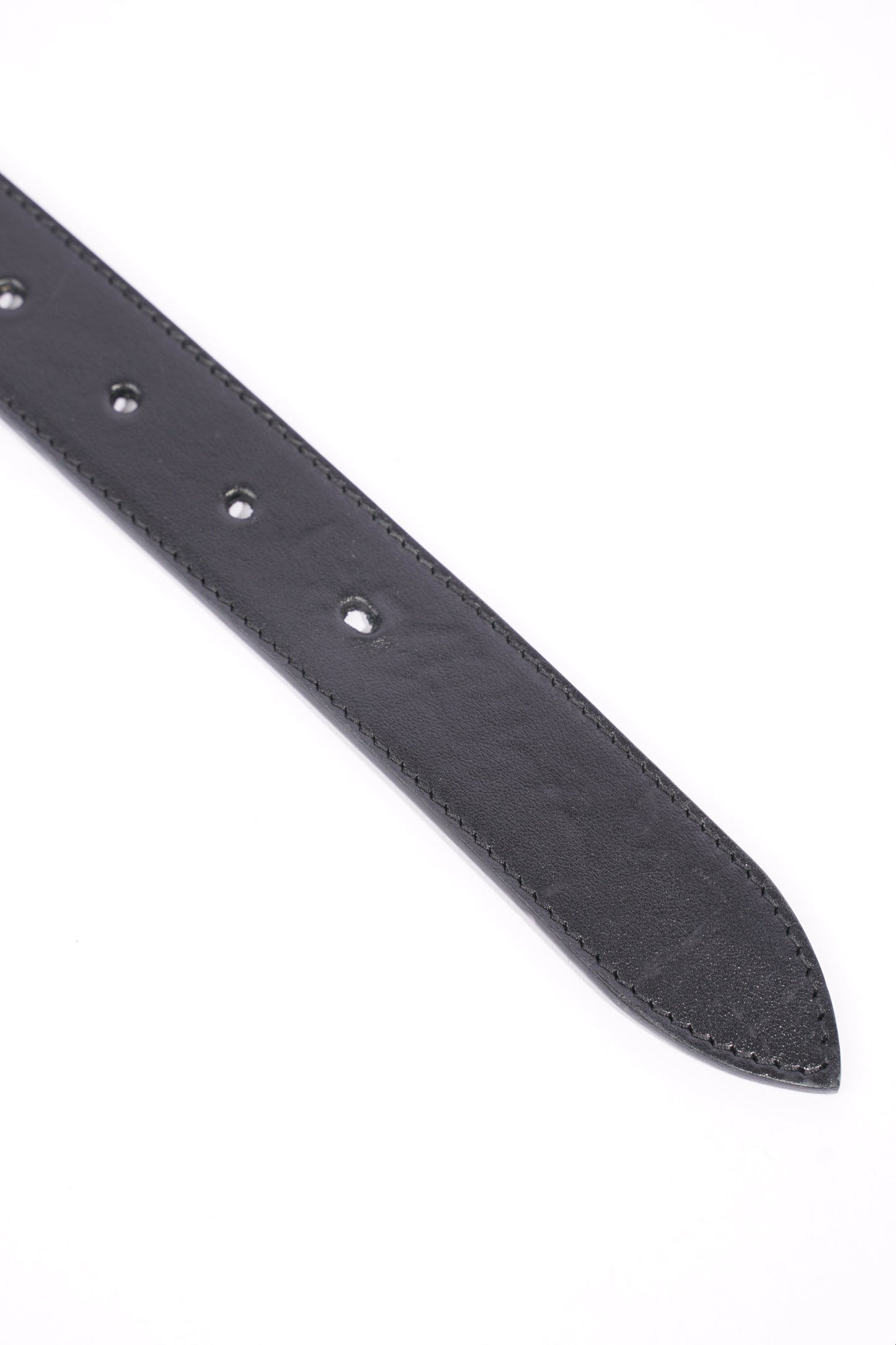 Gucci x Balenciaga  Hacker Project Womens BB Belt Black / Silver 90
