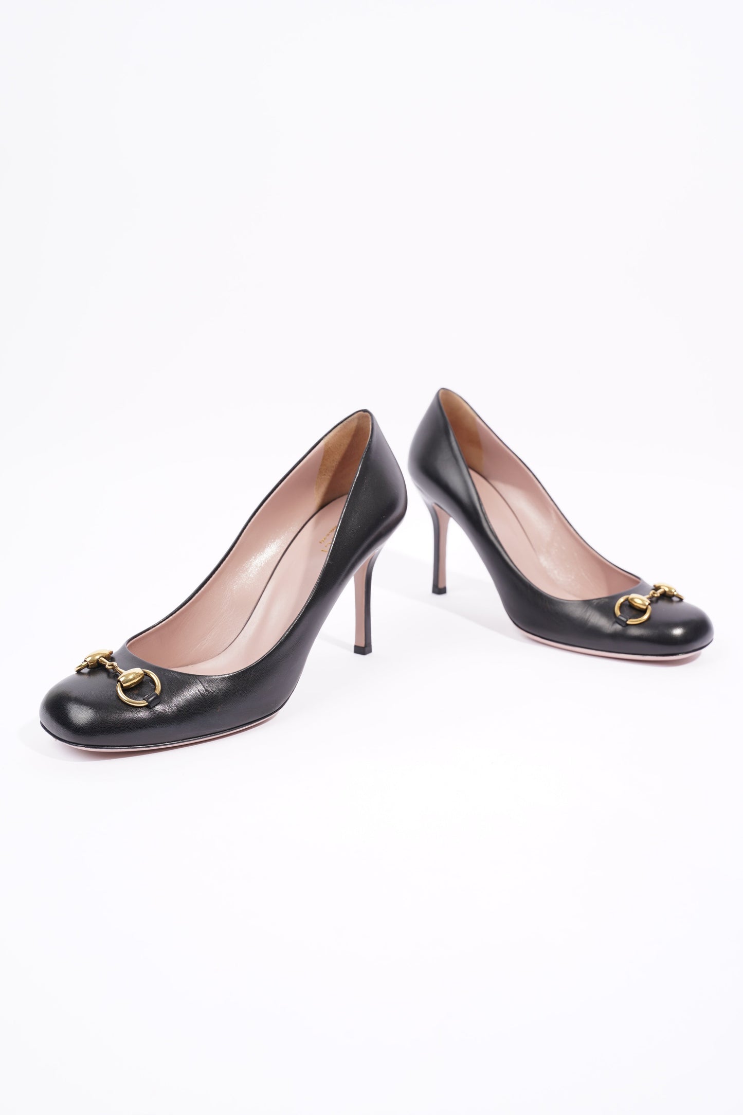Gucci Womens Horsebit Pump Black / Gold EU 40.5 / UK 7.5