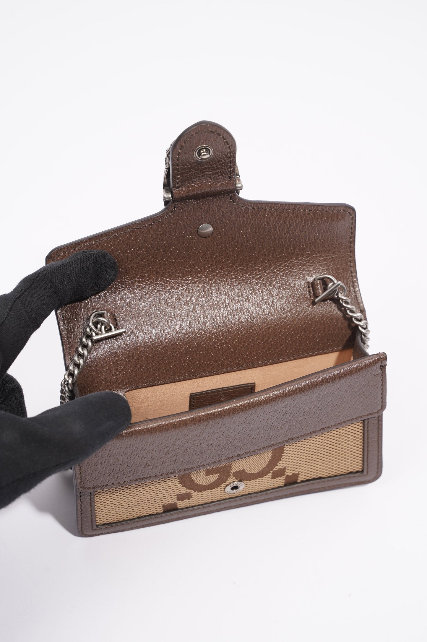 Gucci Womens Dionysus Beige / Brown Super Mini