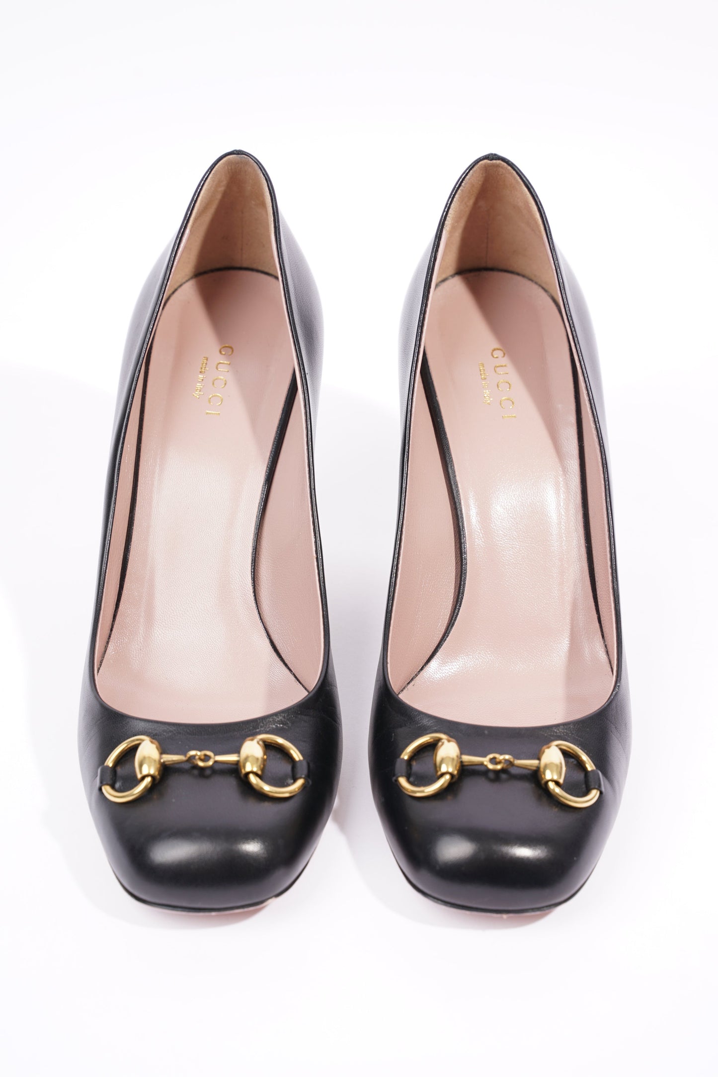 Gucci Womens Horsebit Pump Black / Gold EU 40.5 / UK 7.5