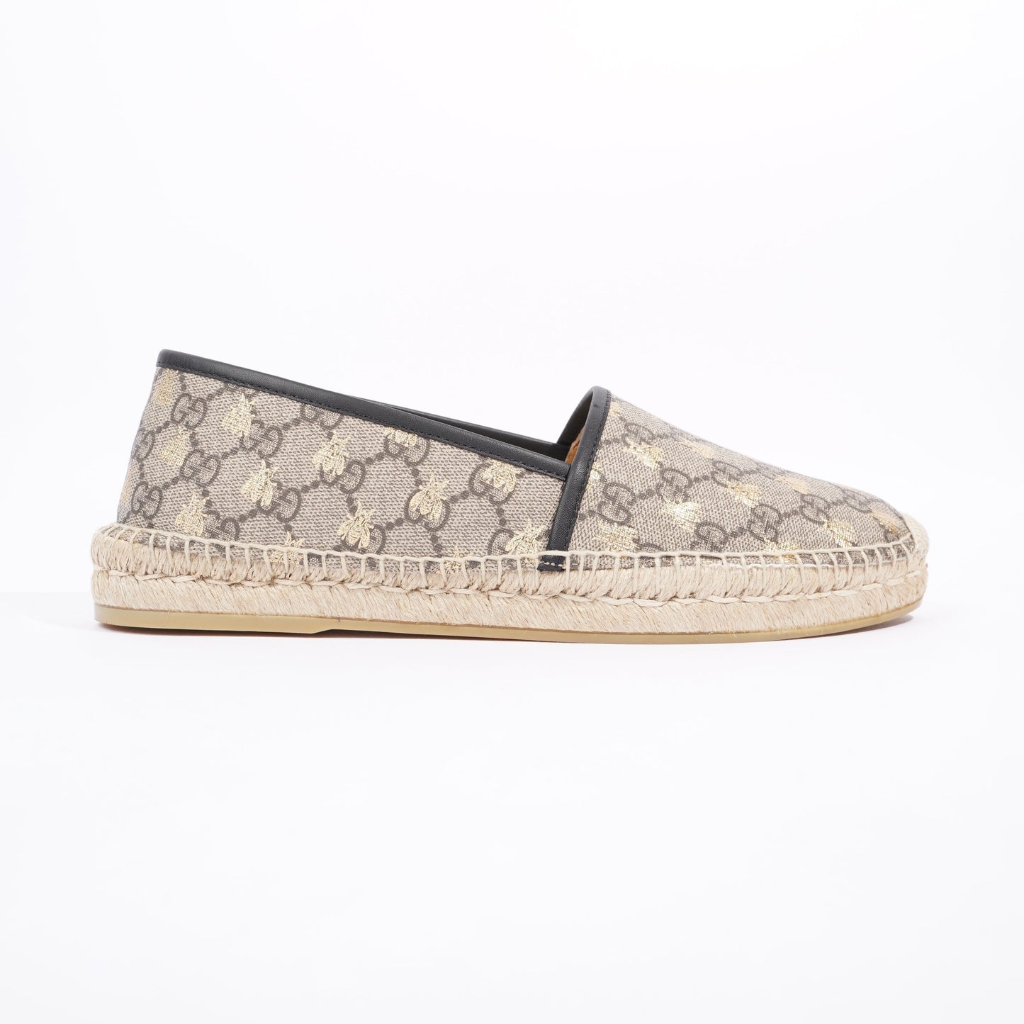 Gucci Mens Espadrilles Beige Bees EU 42 / UK 8