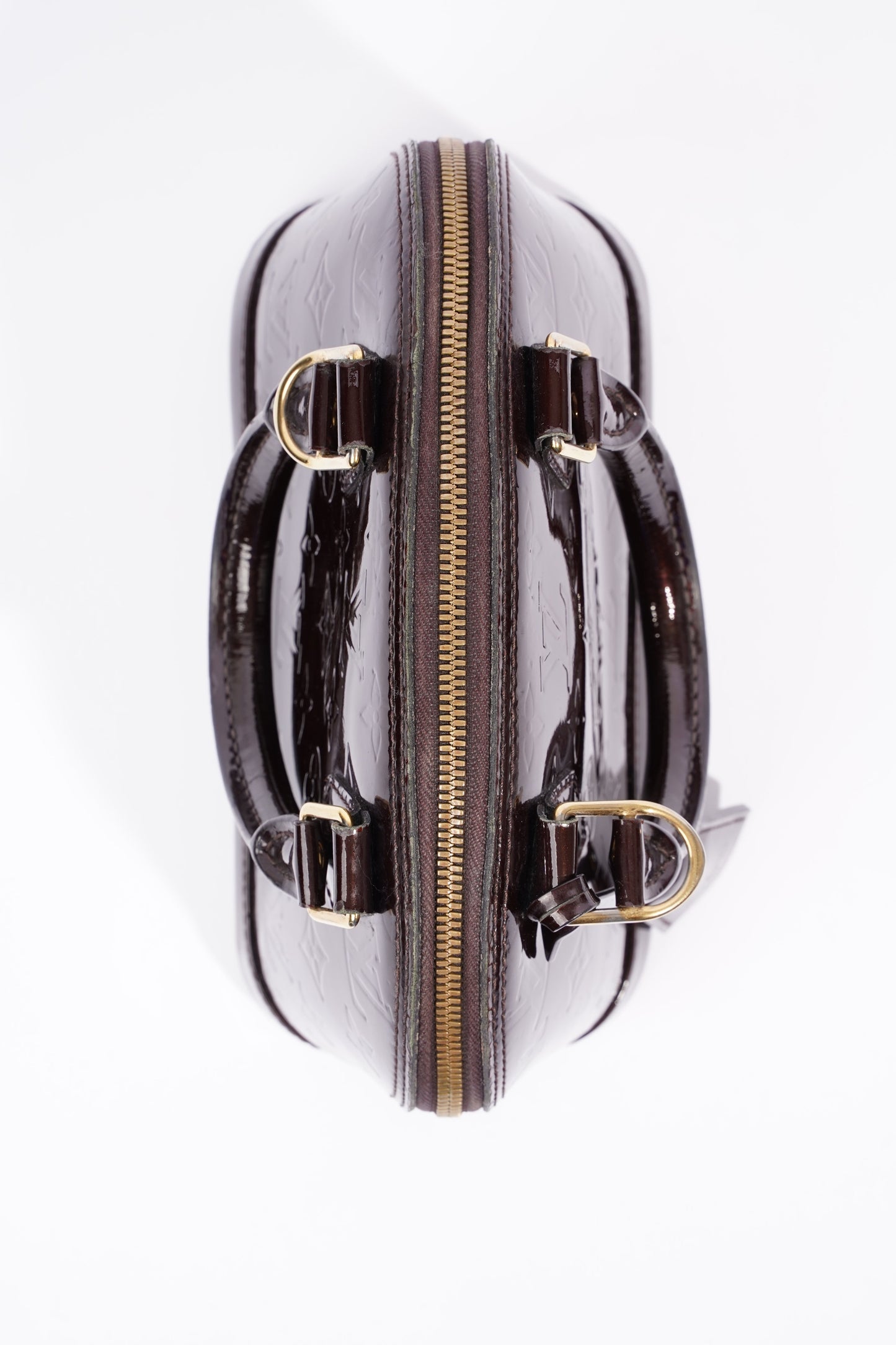 Louis Vuitton Alma Bag Amarant Vernis BB