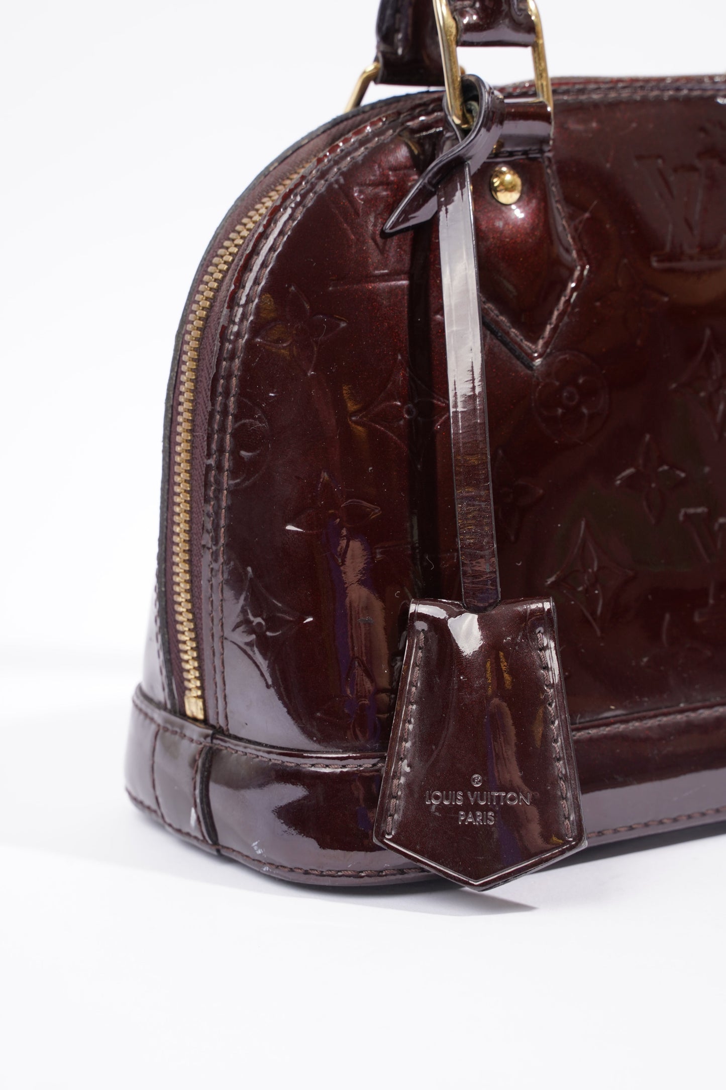 Louis Vuitton Alma Bag Amarant Vernis BB