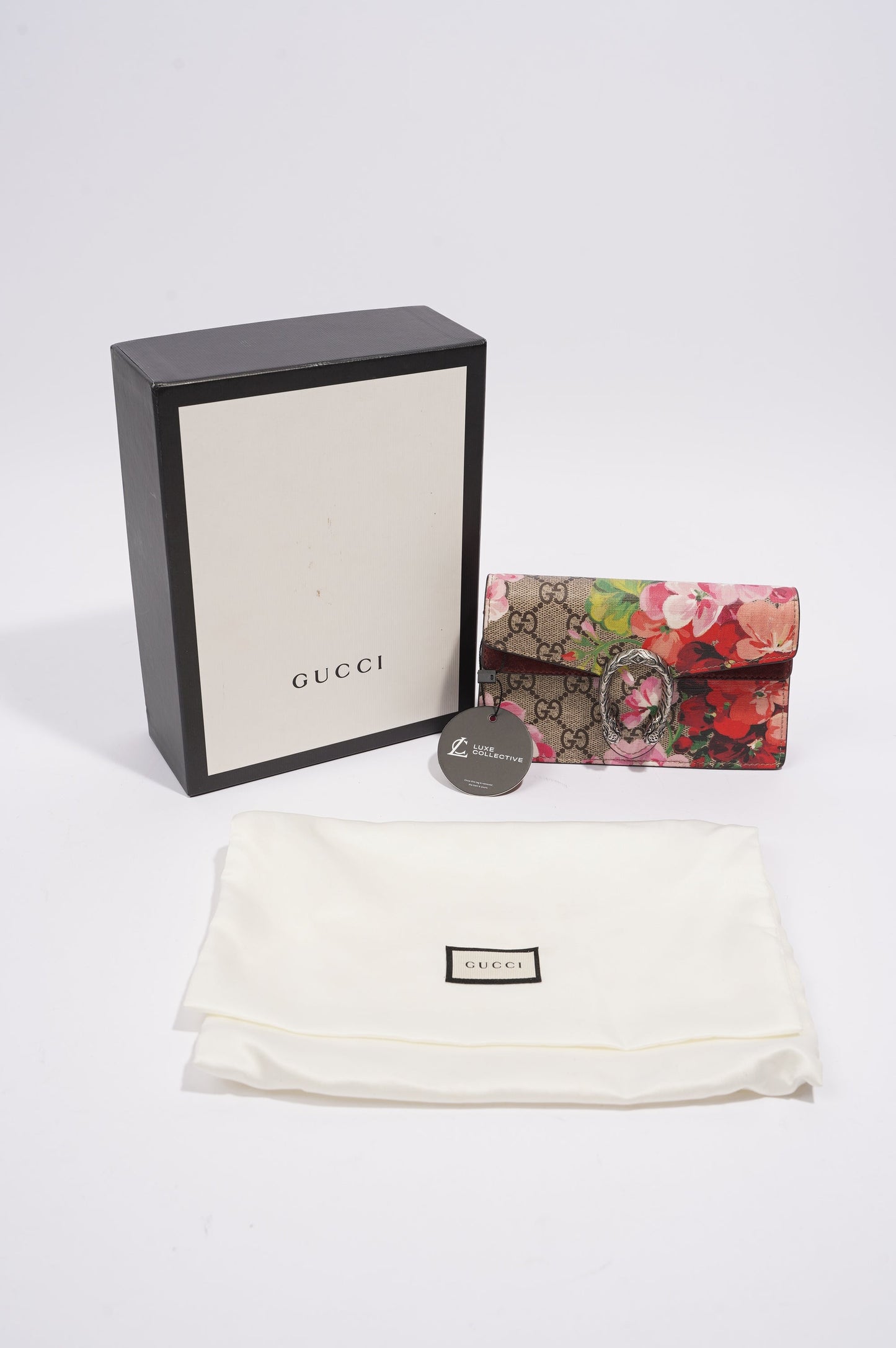 Gucci Dionysus GG Bloom Bag Monogram Flowers Canvas Mini