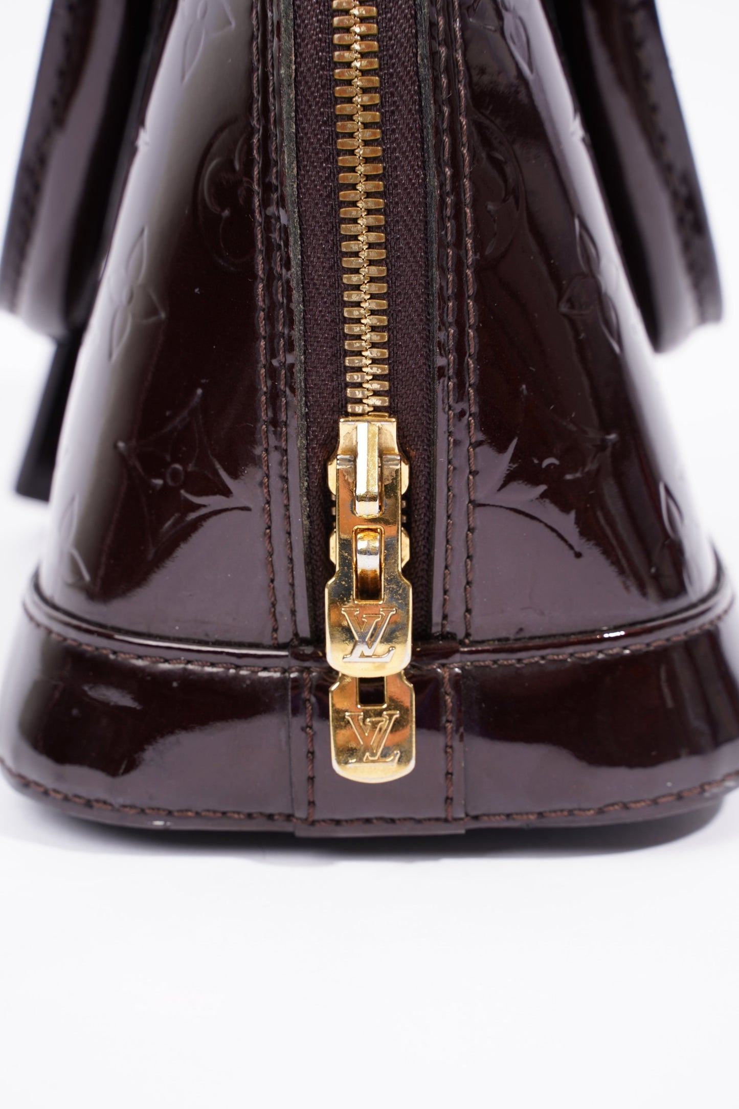 Louis Vuitton Alma Bag Amarant Vernis BB