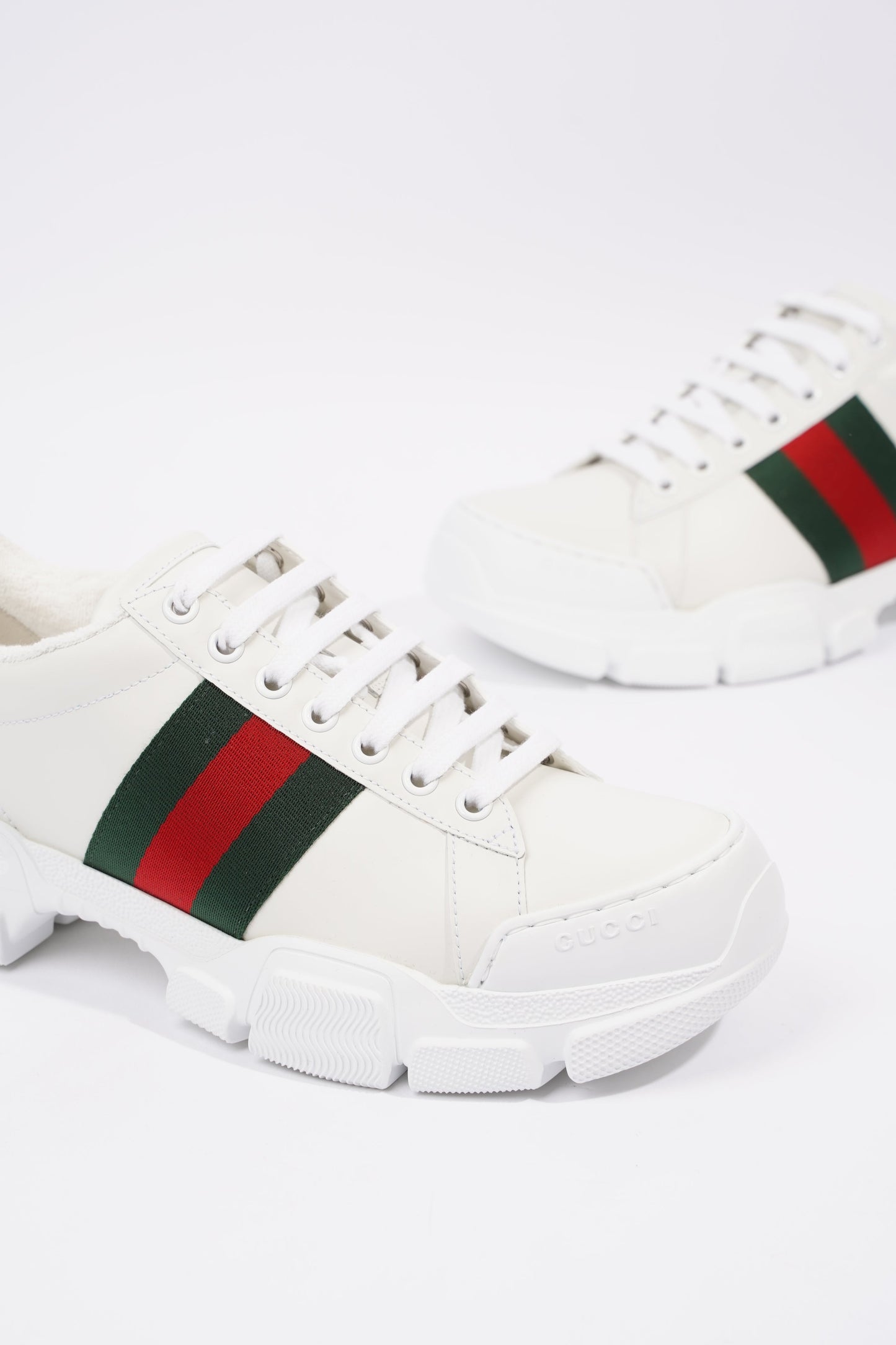 Gucci Womens Nathan White EU 38.5 / UK 5.5