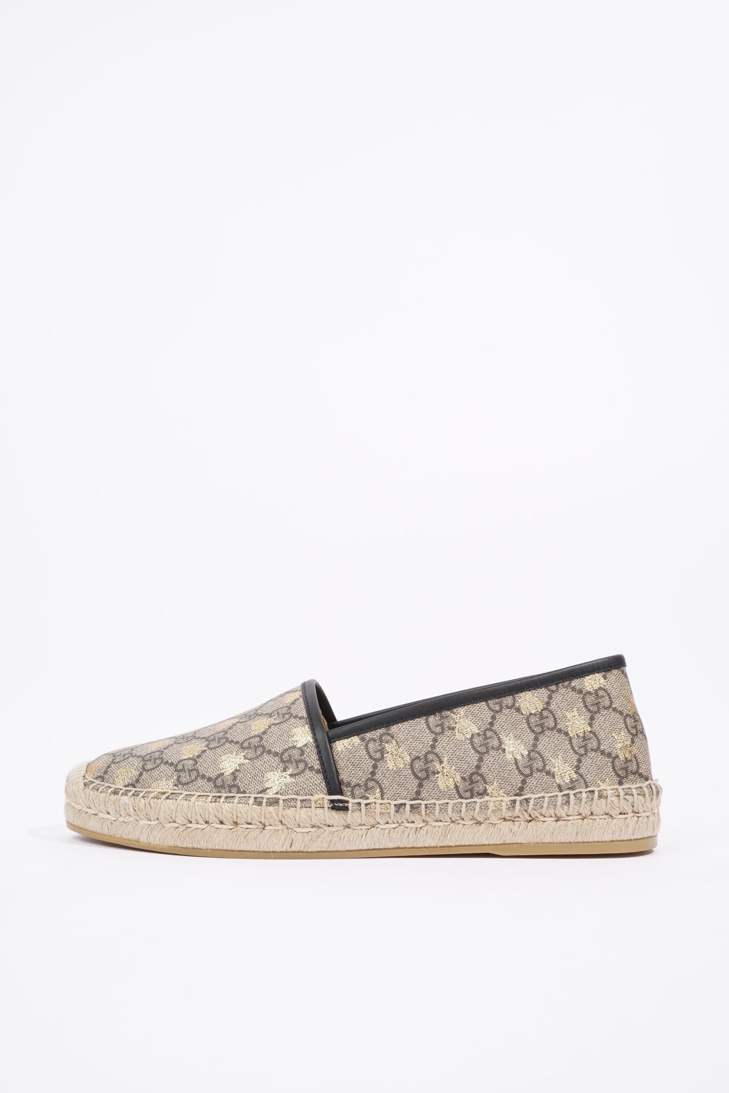 Gucci Mens Espadrilles Beige Bees EU 42 / UK 8