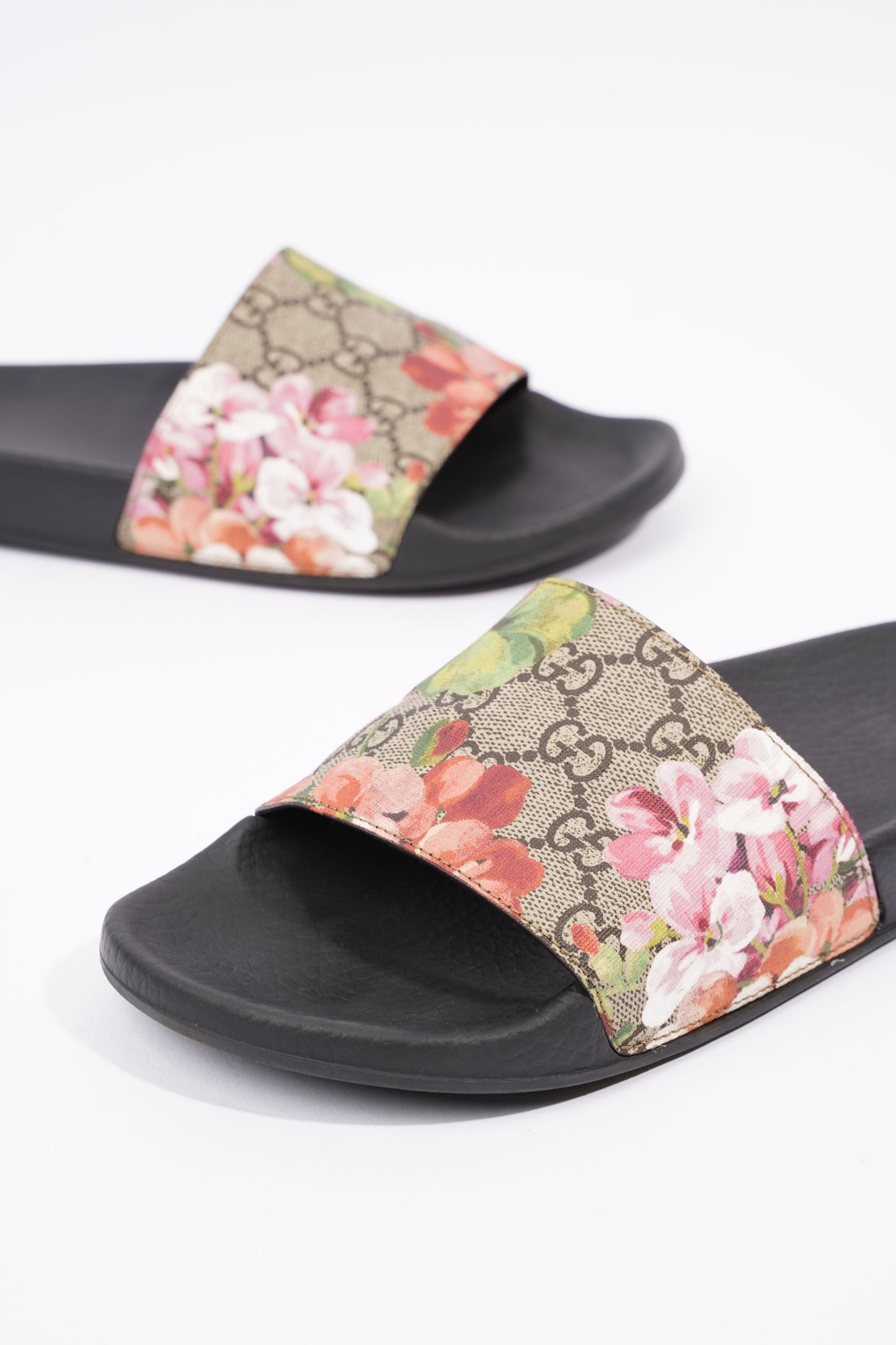 Gucci Womens Bloom Slides Floral EU 38 / UK 5