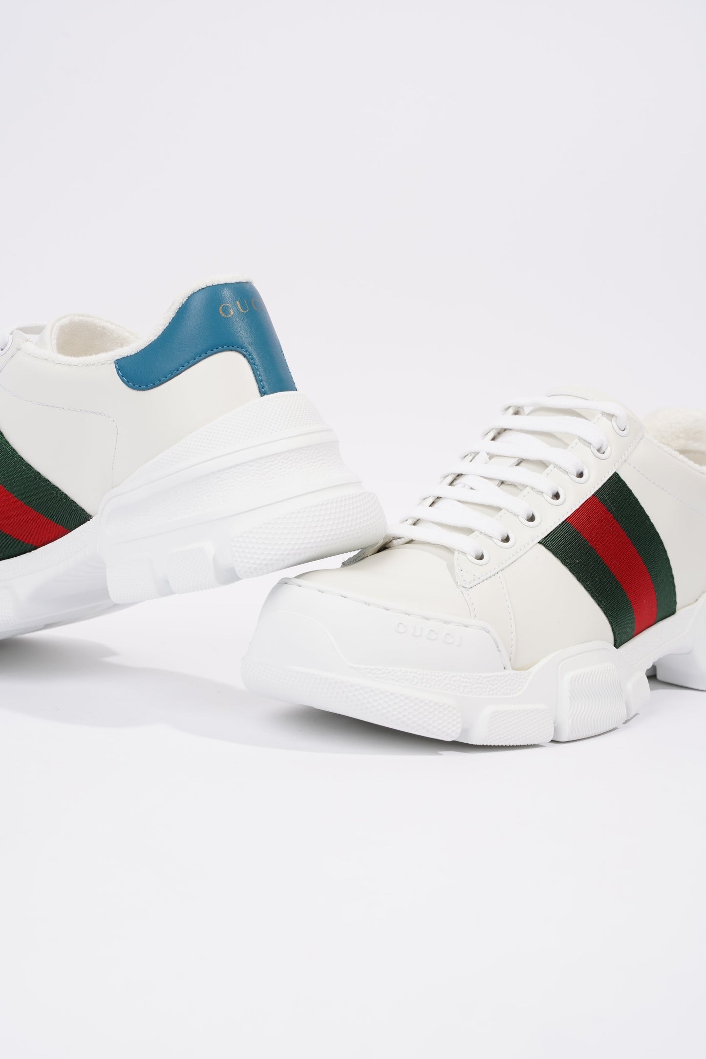 Gucci Womens Nathan White EU 38.5 / UK 5.5