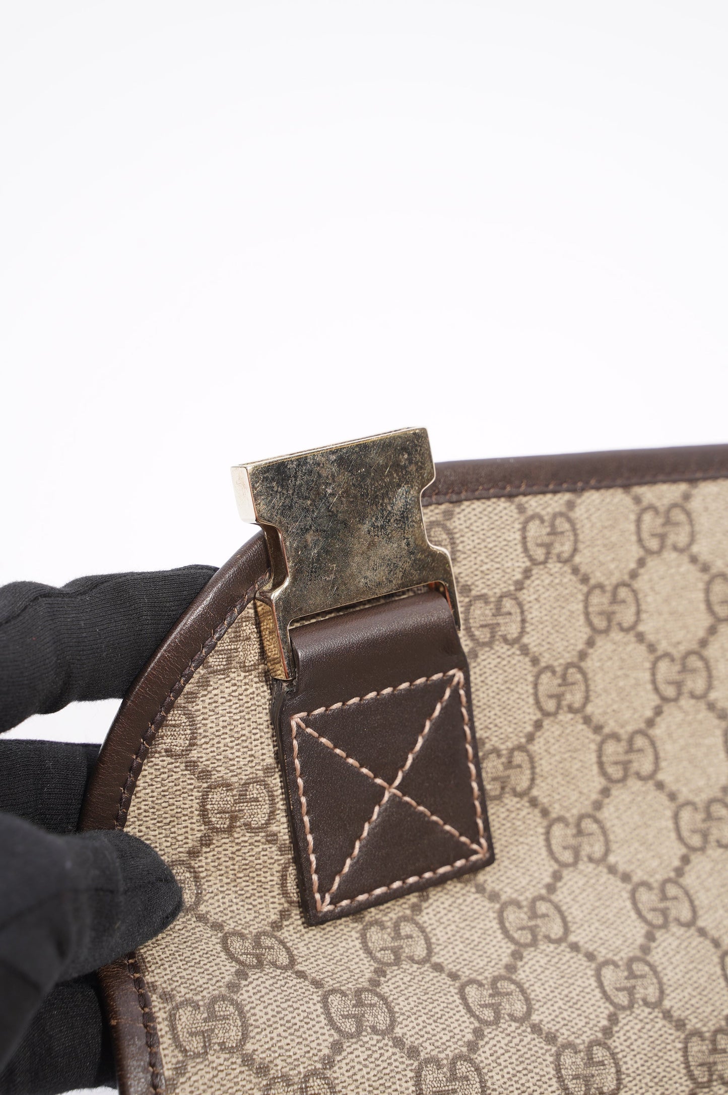 Gucci Womens Messenger Bag Supreme / Brown