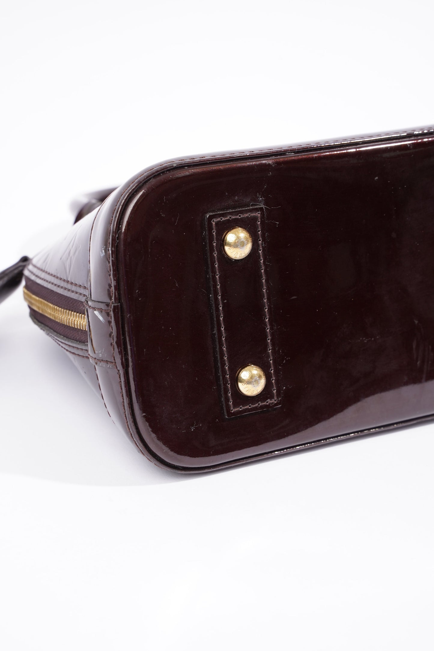 Louis Vuitton Alma Bag Amarant Vernis BB