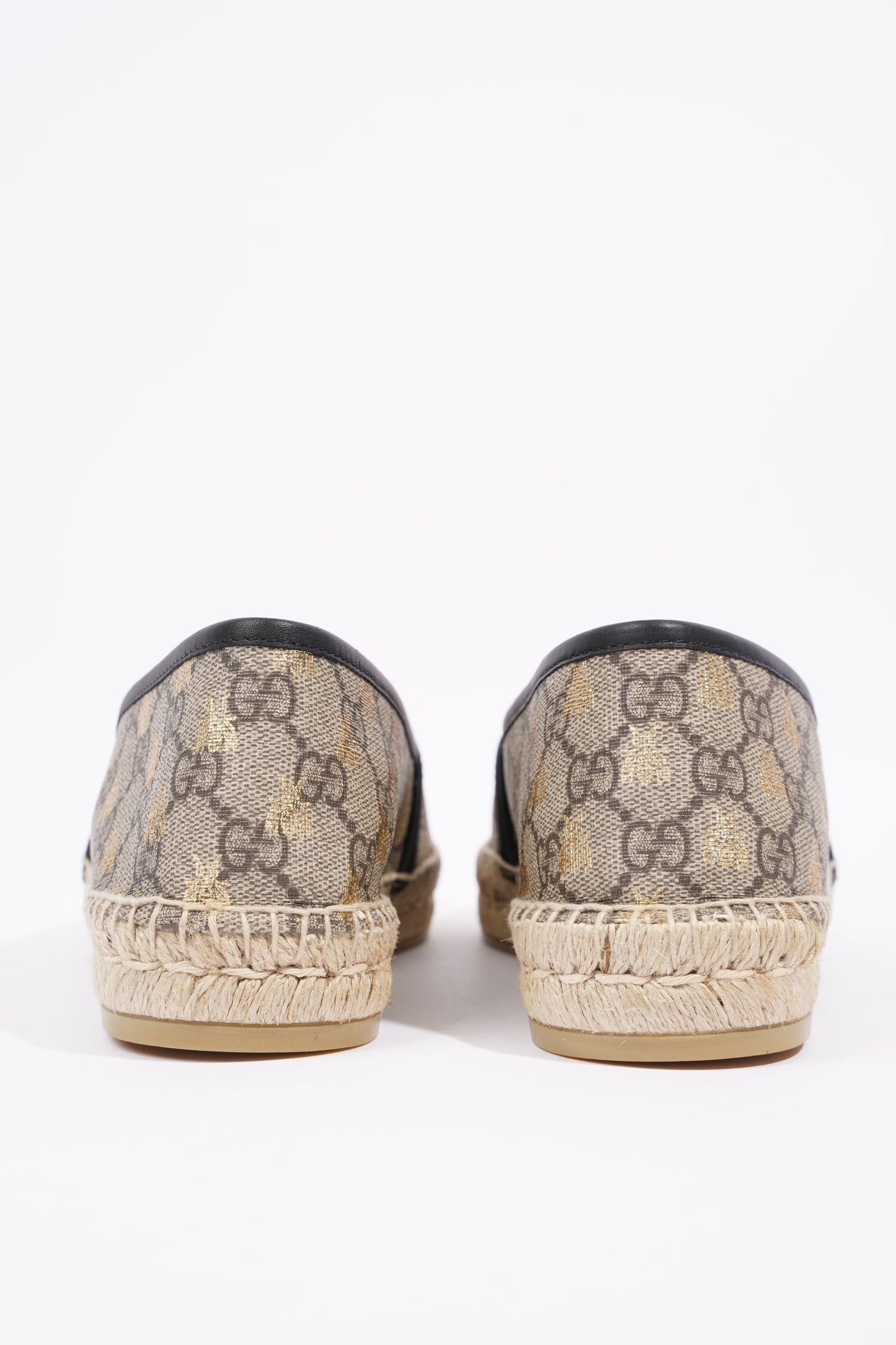 Gucci Mens Espadrilles Beige Bees EU 42 / UK 8