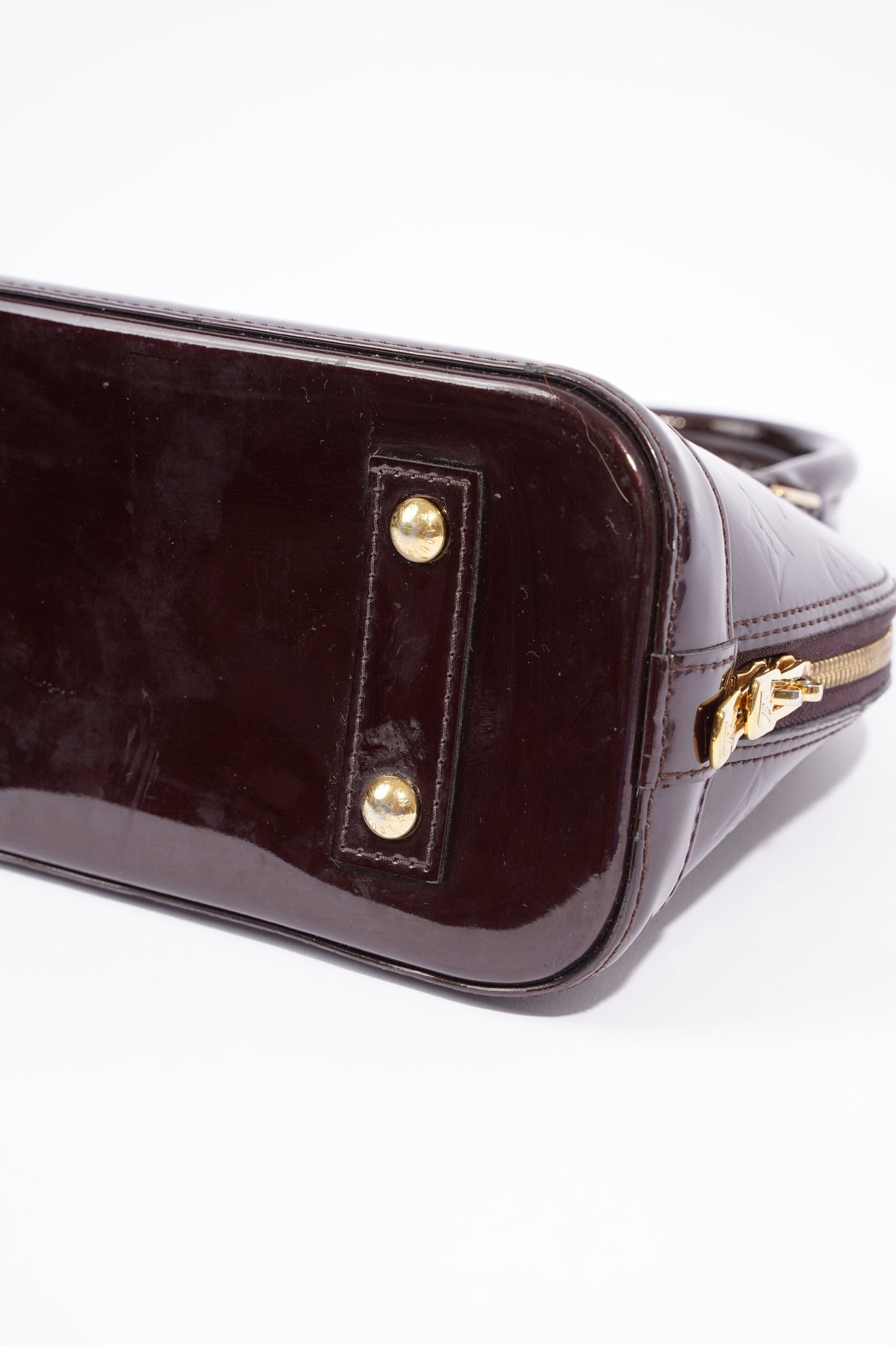 Louis Vuitton Alma Bag Amarant Vernis BB