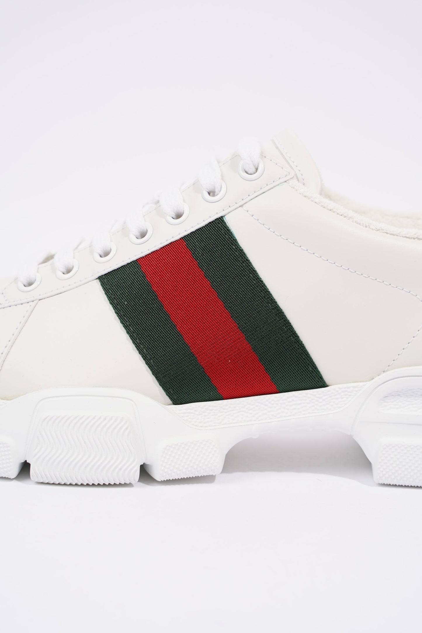 Gucci Womens Nathan White EU 38.5 / UK 5.5