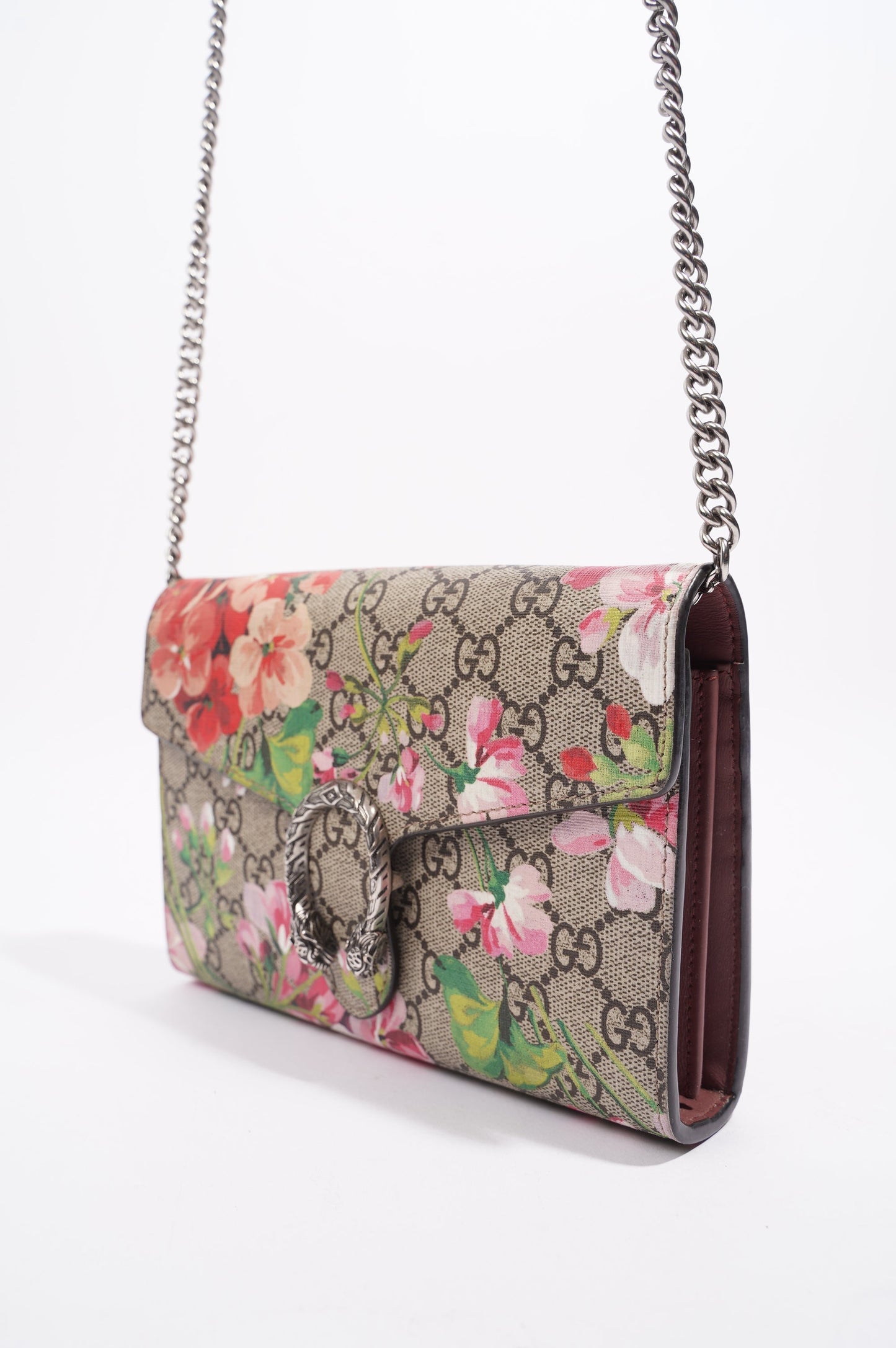 Gucci Womens Dionysus Wallet On Chain Bag Blooms / Supreme