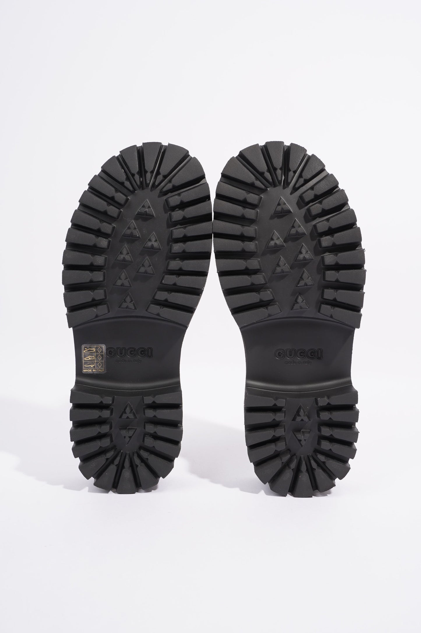 Gucci Womens Platform Perforated G Sandal Black EU 40 / UK 7