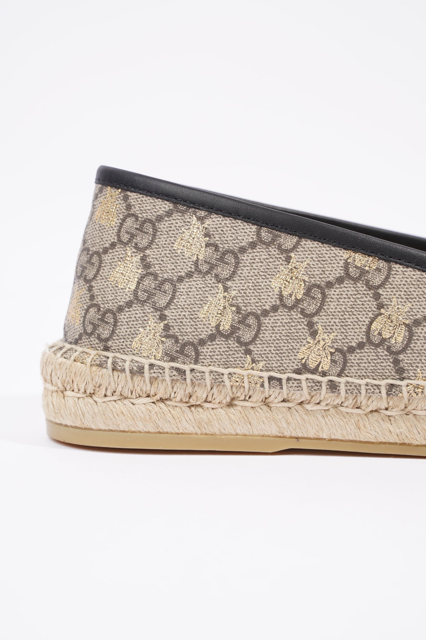 Gucci Mens Espadrilles Beige Bees EU 42 / UK 8
