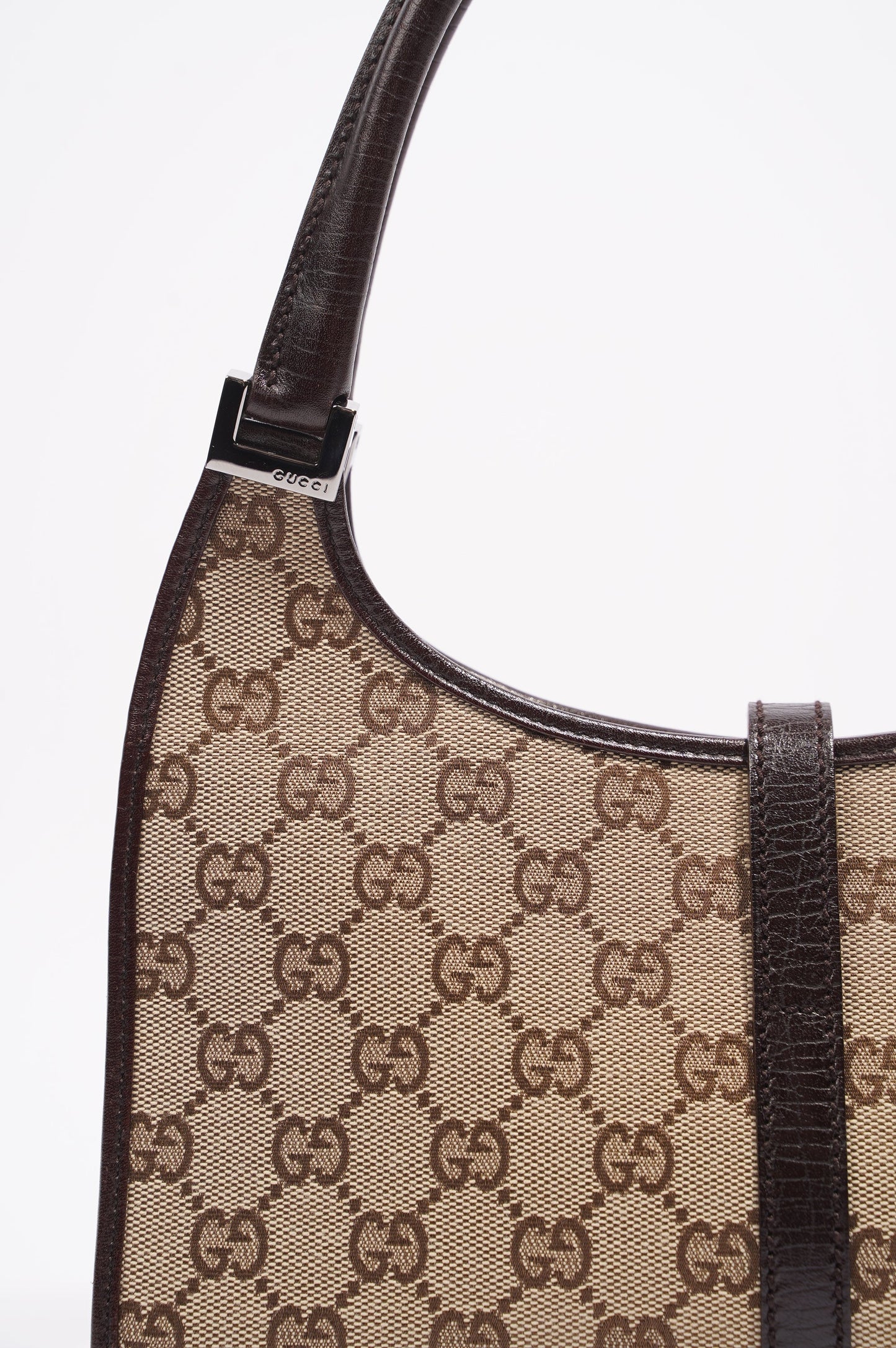 Gucci Bardot Bag Monogram Canvas Small