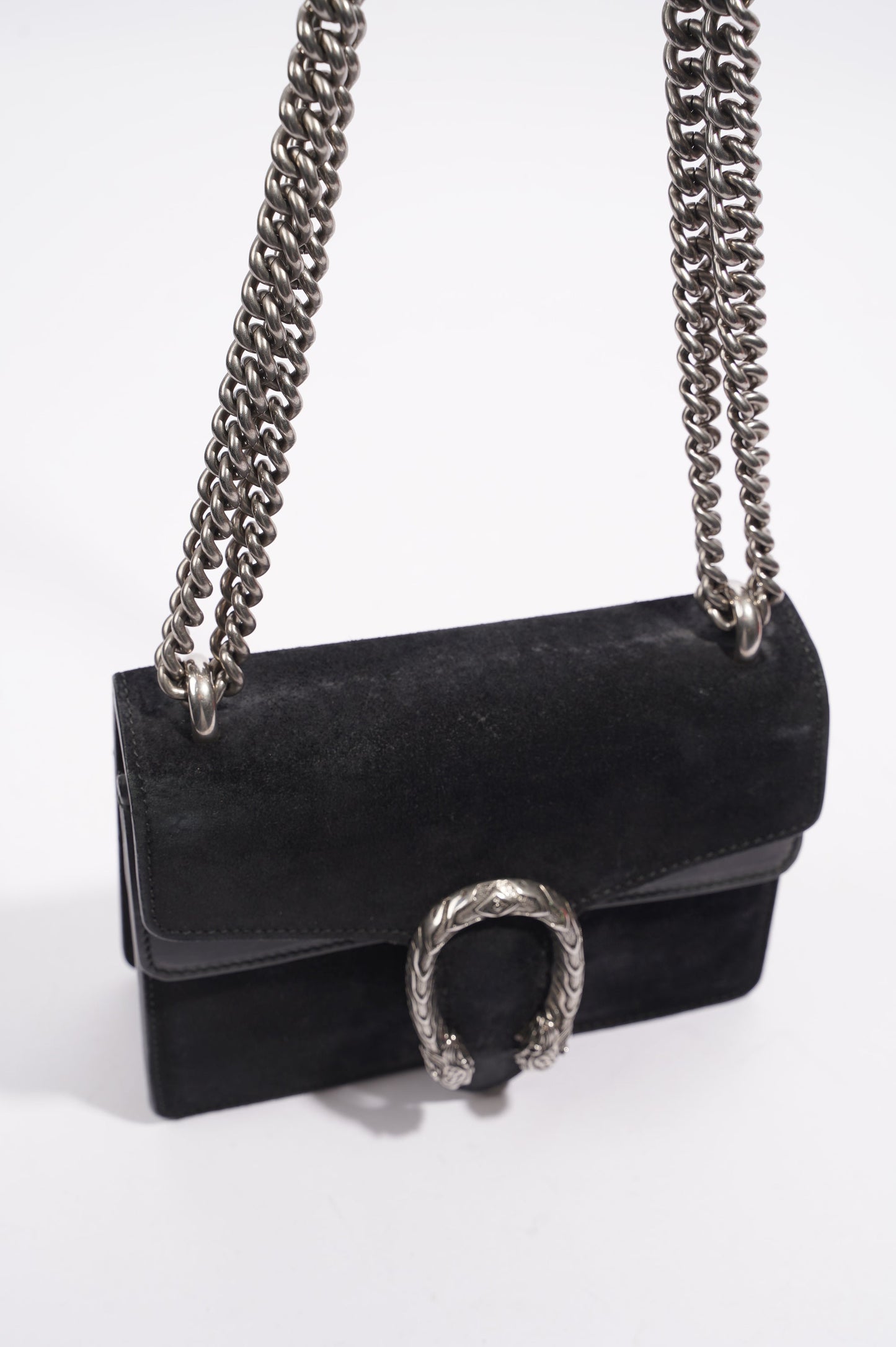 Gucci Dionysus Bag Black Canvas Mini