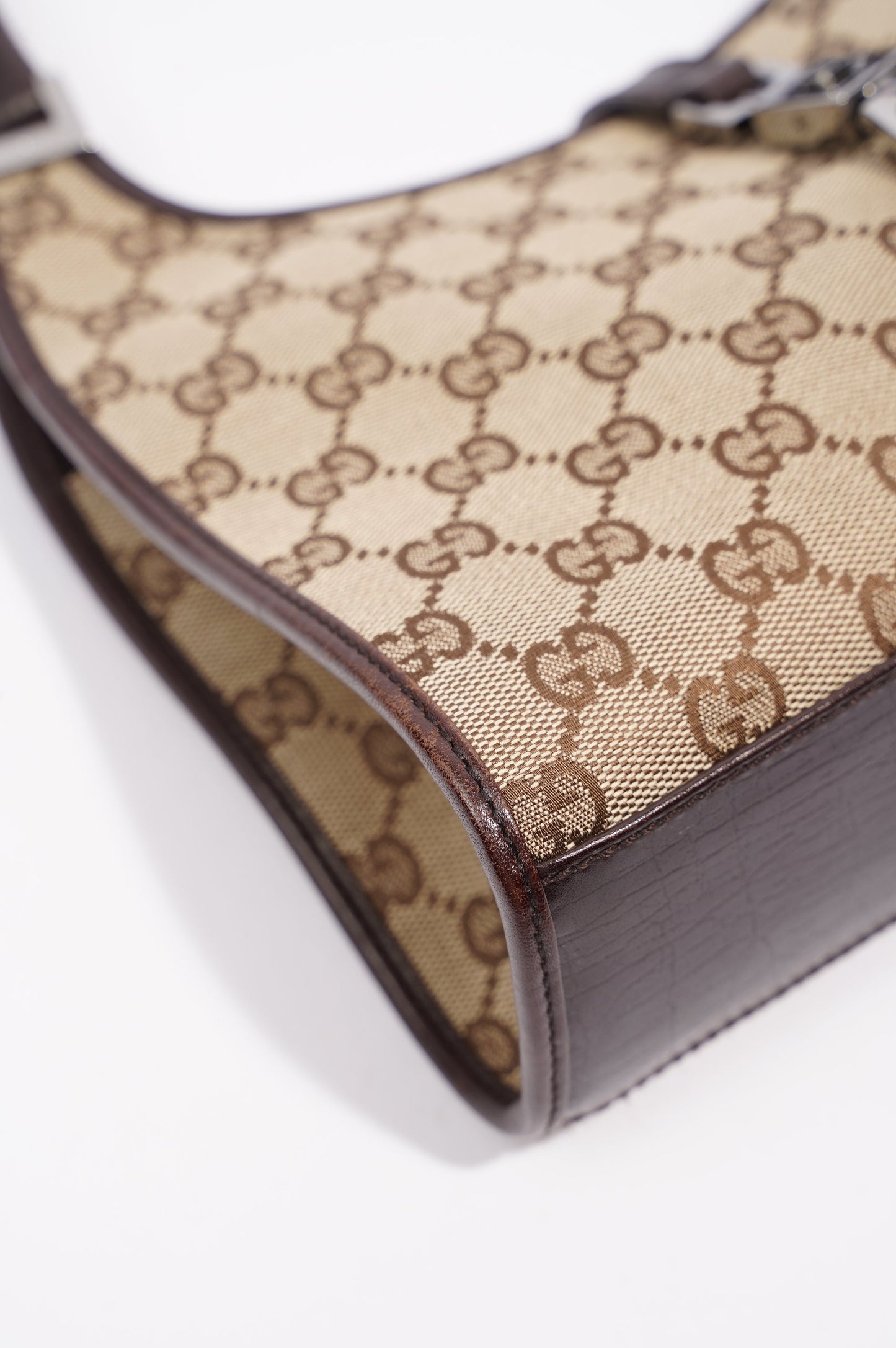 Gucci Bardot Bag Monogram Canvas Small