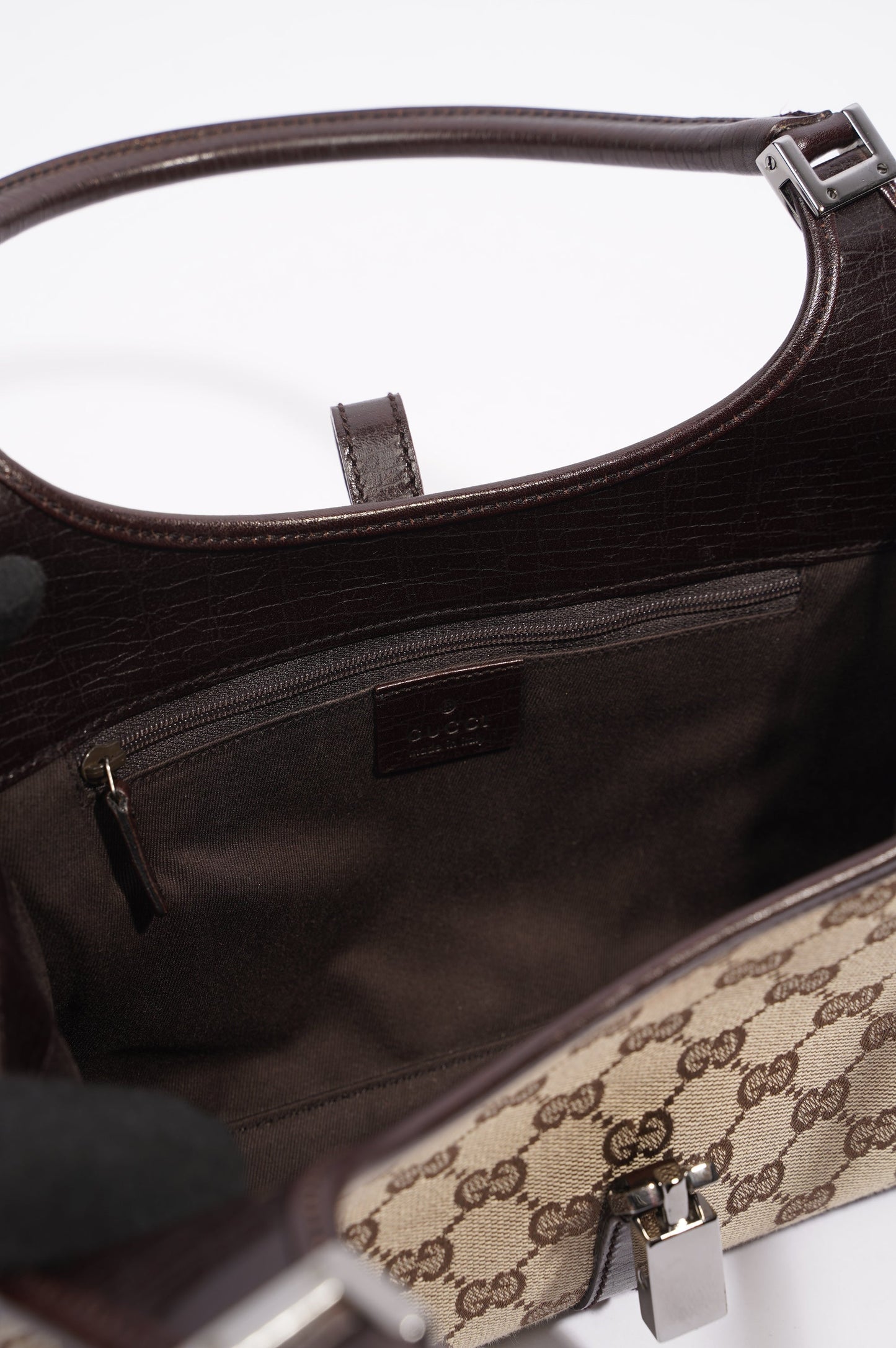 Gucci Bardot Bag Monogram Canvas Small