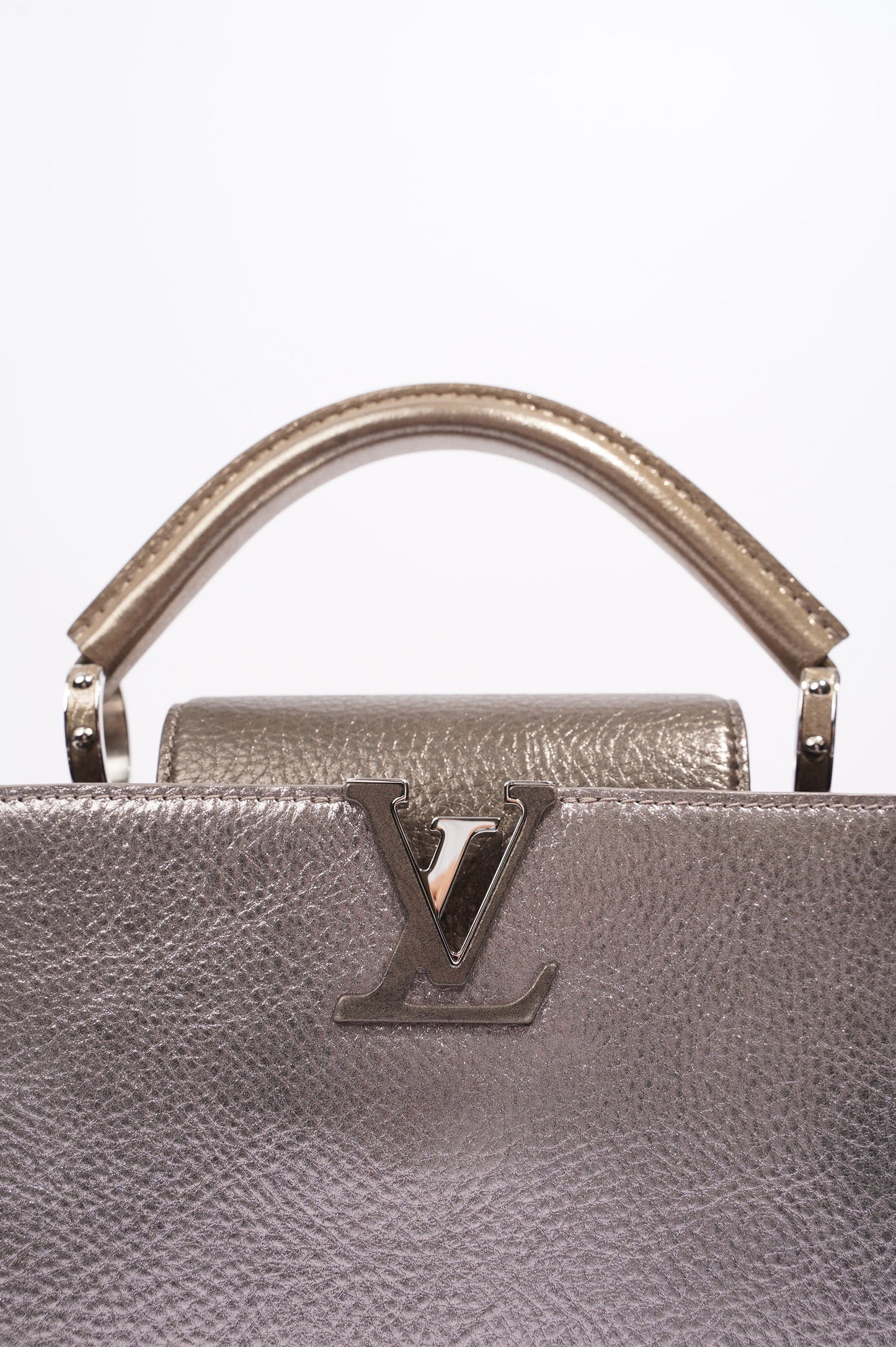 Louis Vuitton Cappucines Metallic Taurillon Leather BB