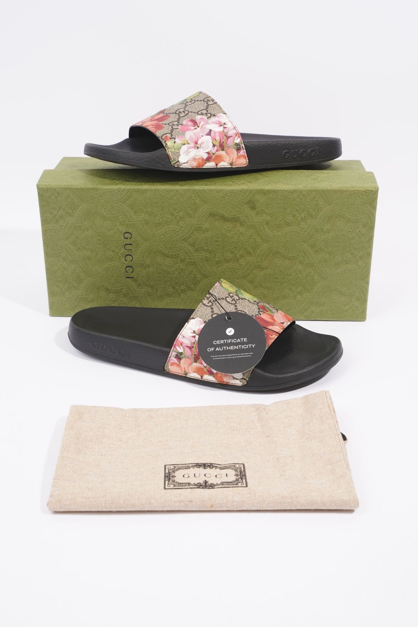 Gucci Womens Bloom Slides Floral EU 38 / UK 5