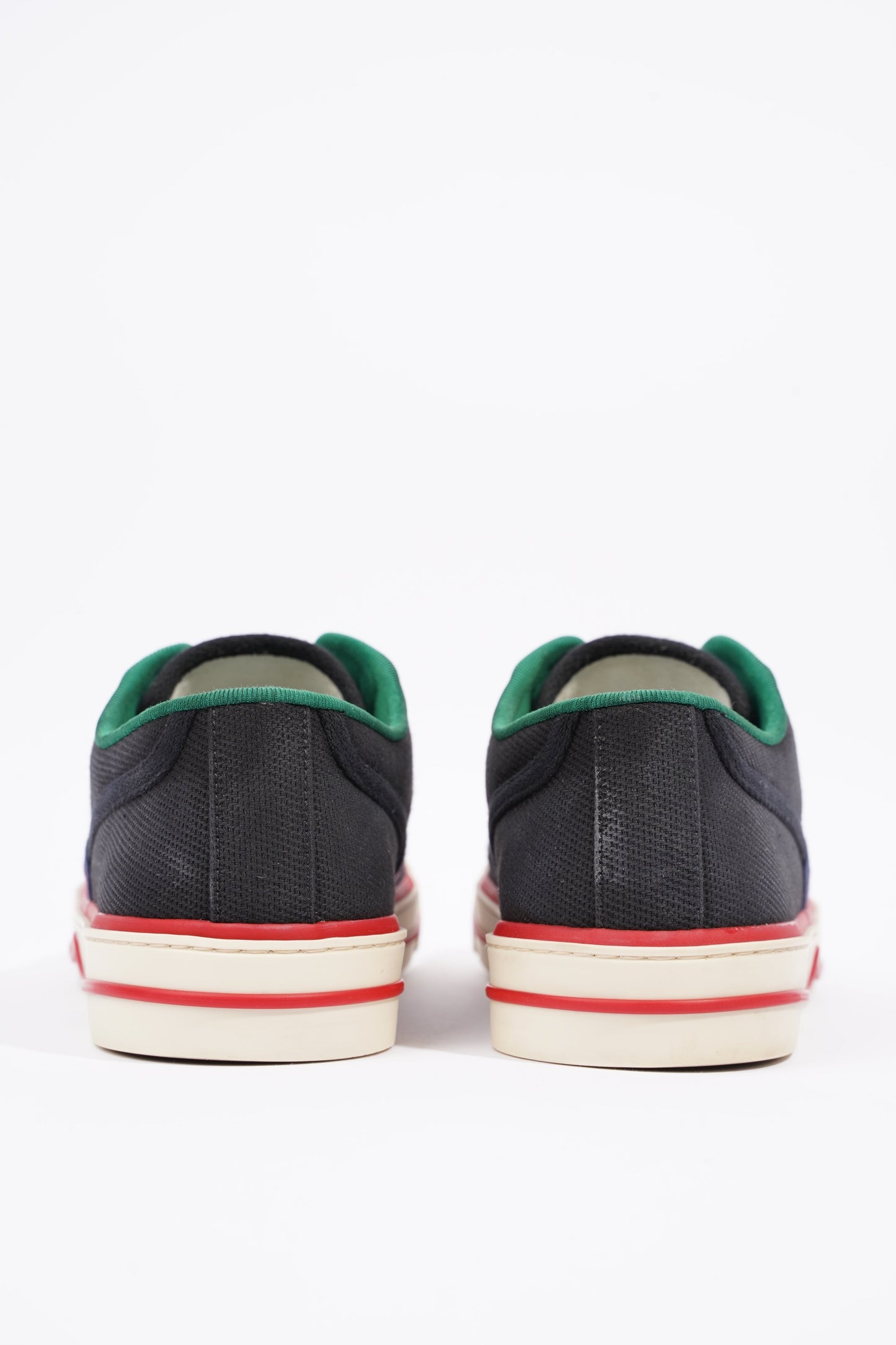 Gucci Mens Tennis 1977 Sneaker Black / Red / Navy EU 42 / UK 8