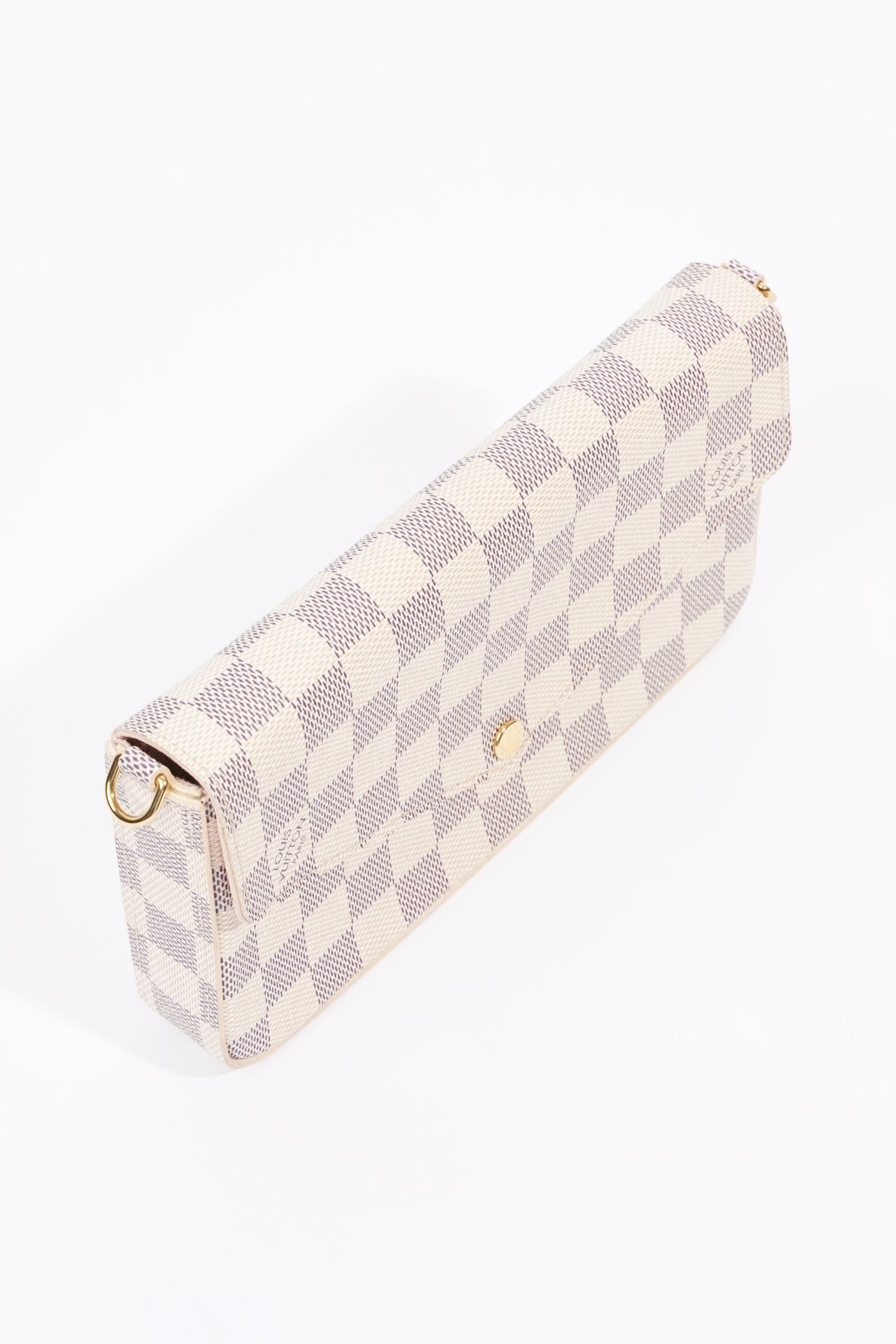 Louis Vuitton Felicie Pochette Damier Azur Canvas