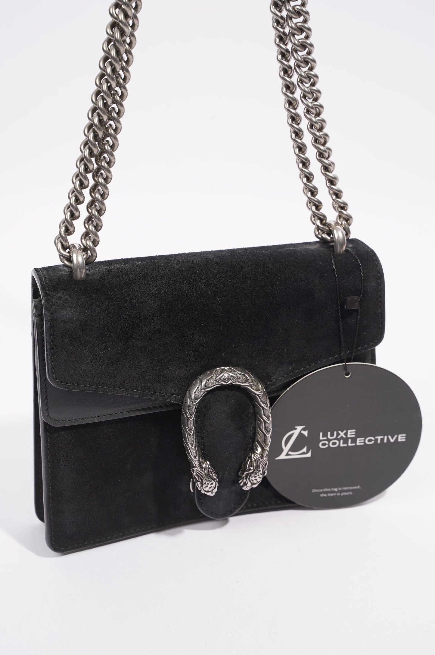 Gucci Dionysus Bag Black Canvas Mini