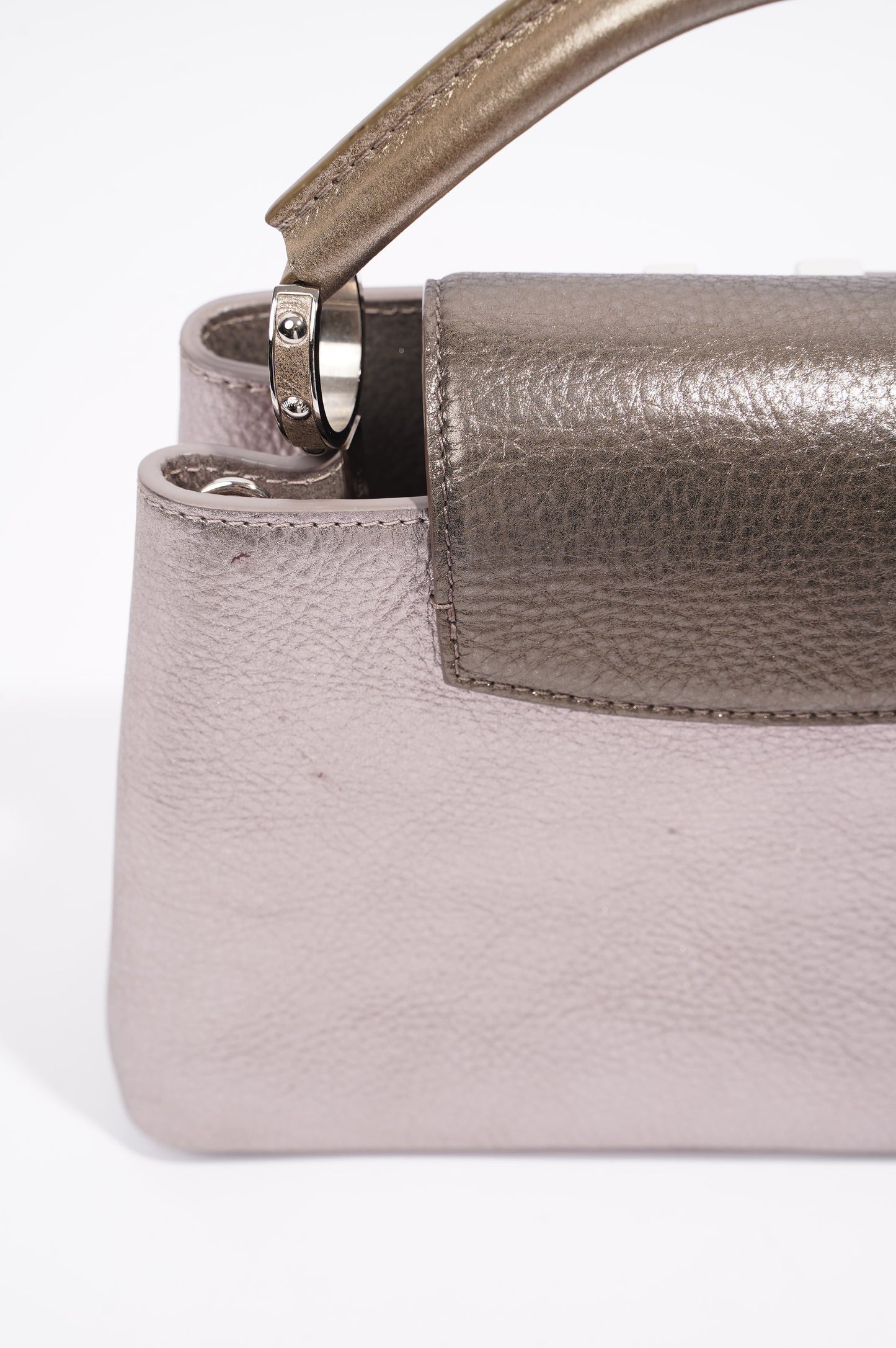Louis Vuitton Cappucines Metallic Taurillon Leather BB
