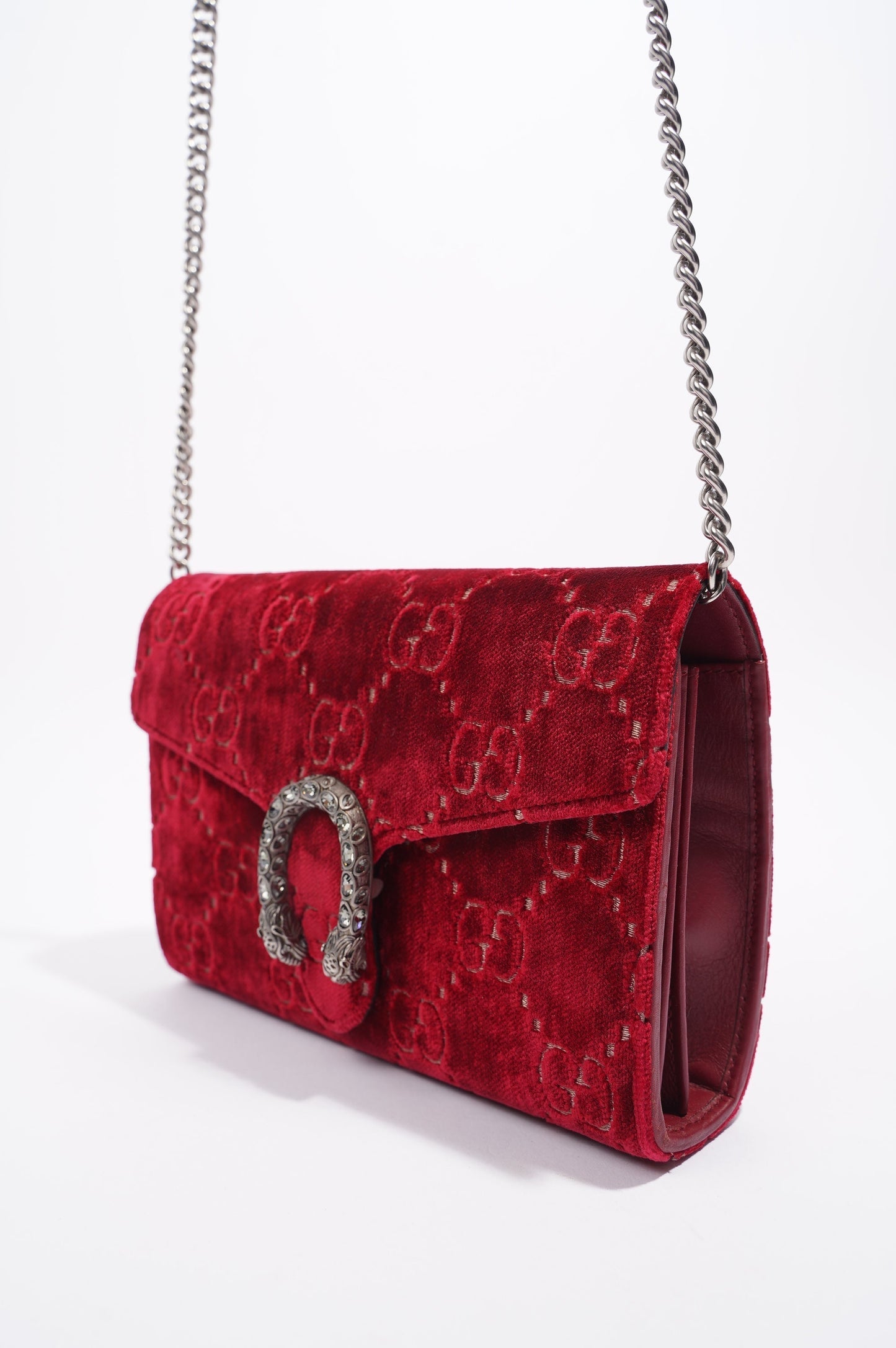 Gucci Dionysus Bag Red Velvet Mini