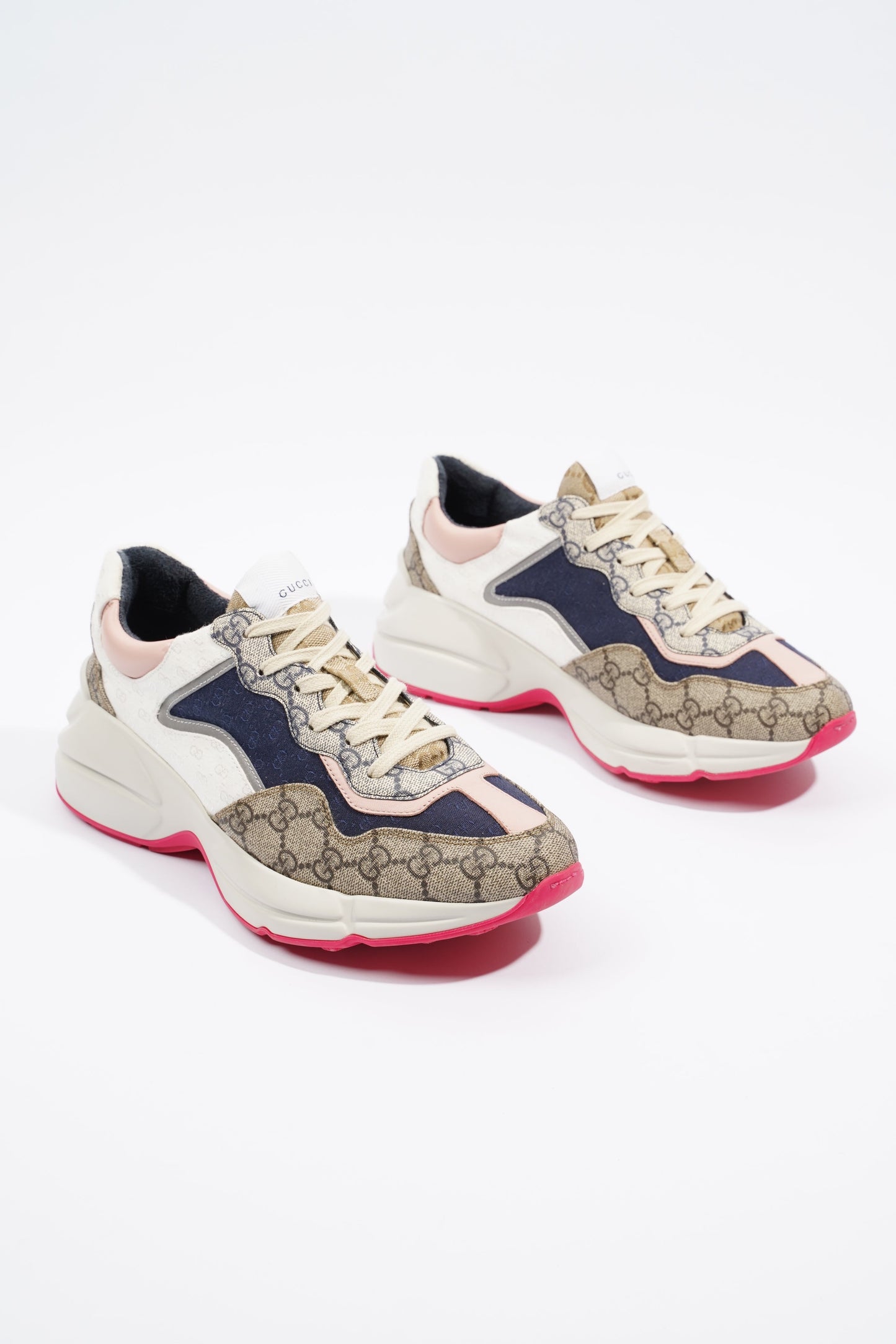 Gucci Rhyton Supreme / Blue / Pink EU 41 / UK 8